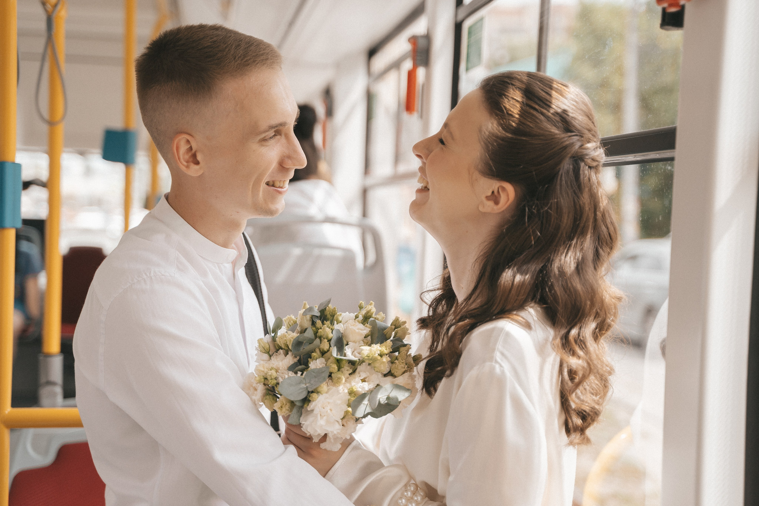 Никита и Аня в городе. Семейный, портретный фотограф Новосибирск. Оля Адова