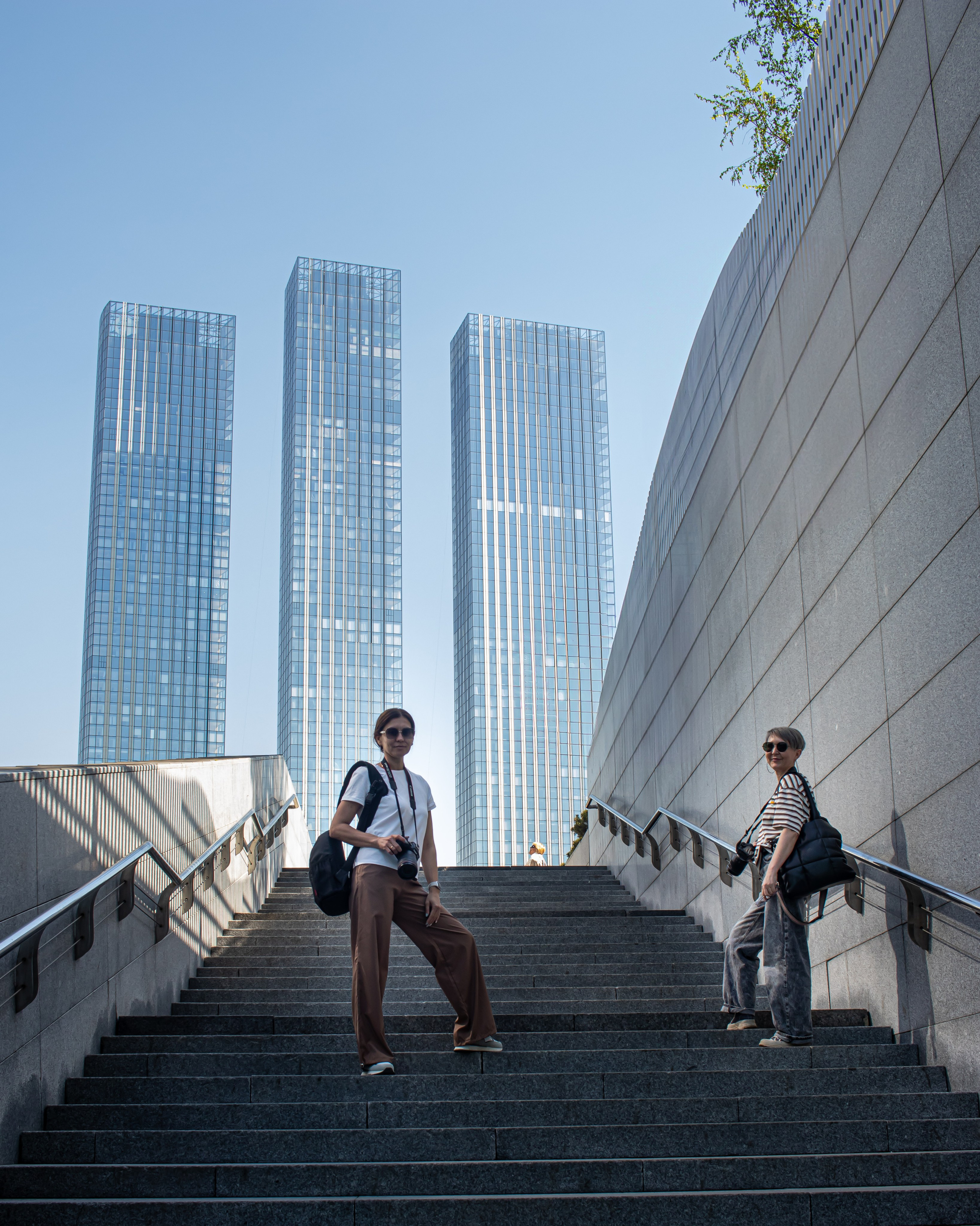 Москва Сити фотографии с утренней прогулки