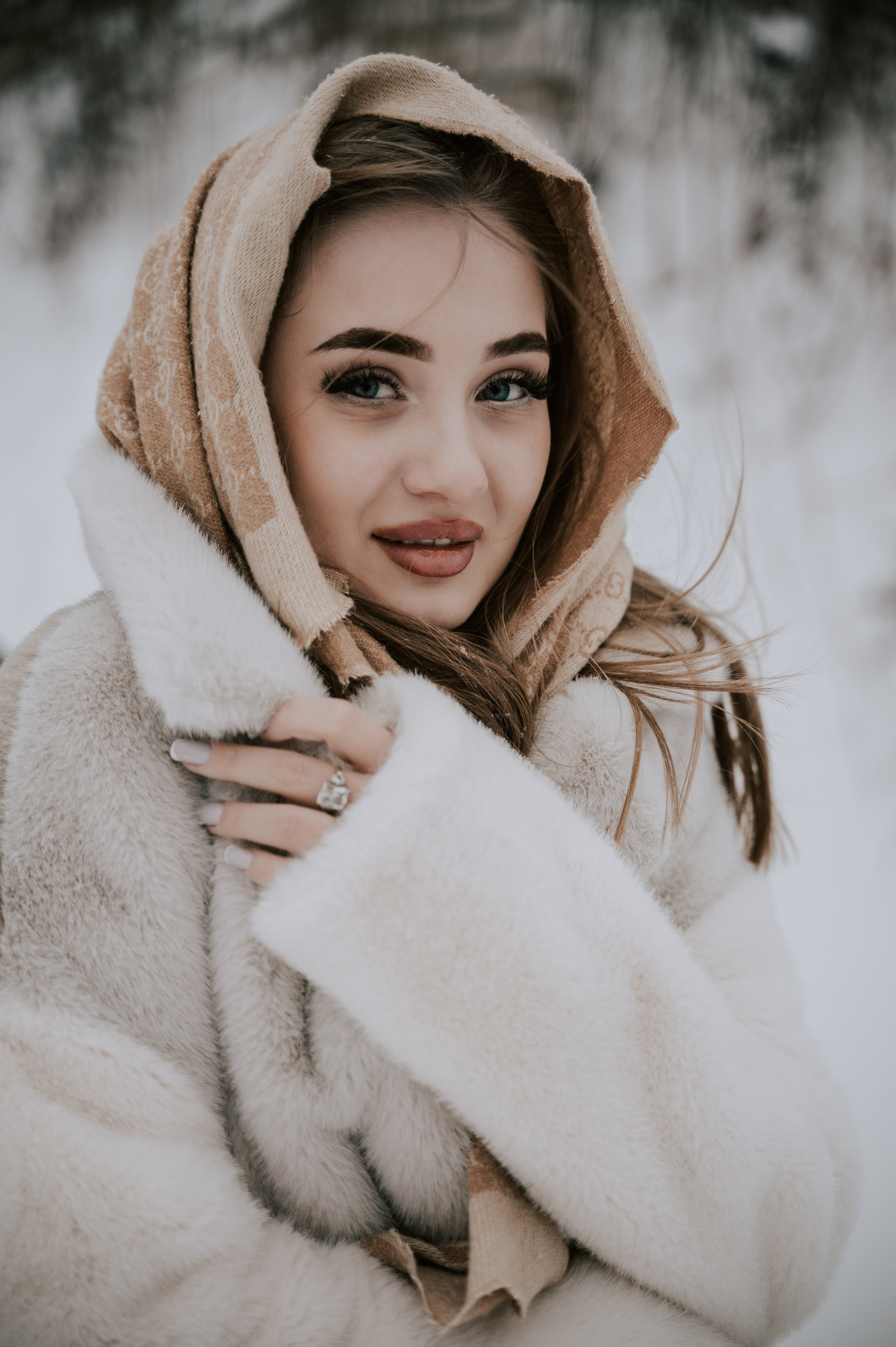 Индивидуальная съёмка для Аделины зима. Фотограф/видеограф Богдан Голованов