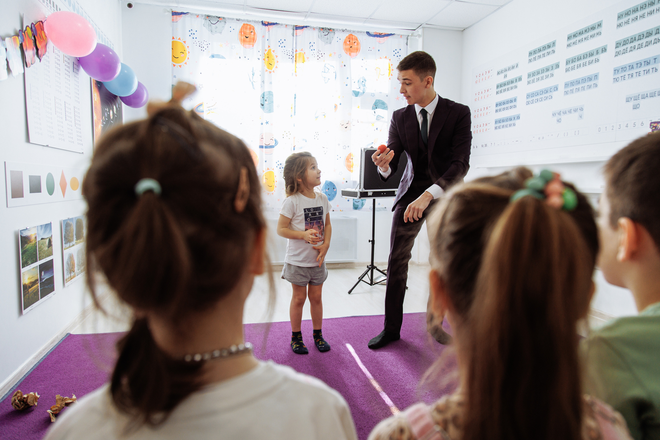 Совместный день рождения Арины и Григория в Baby-club Бескудниково. Семейный, свадебный и контент фотограф Москва