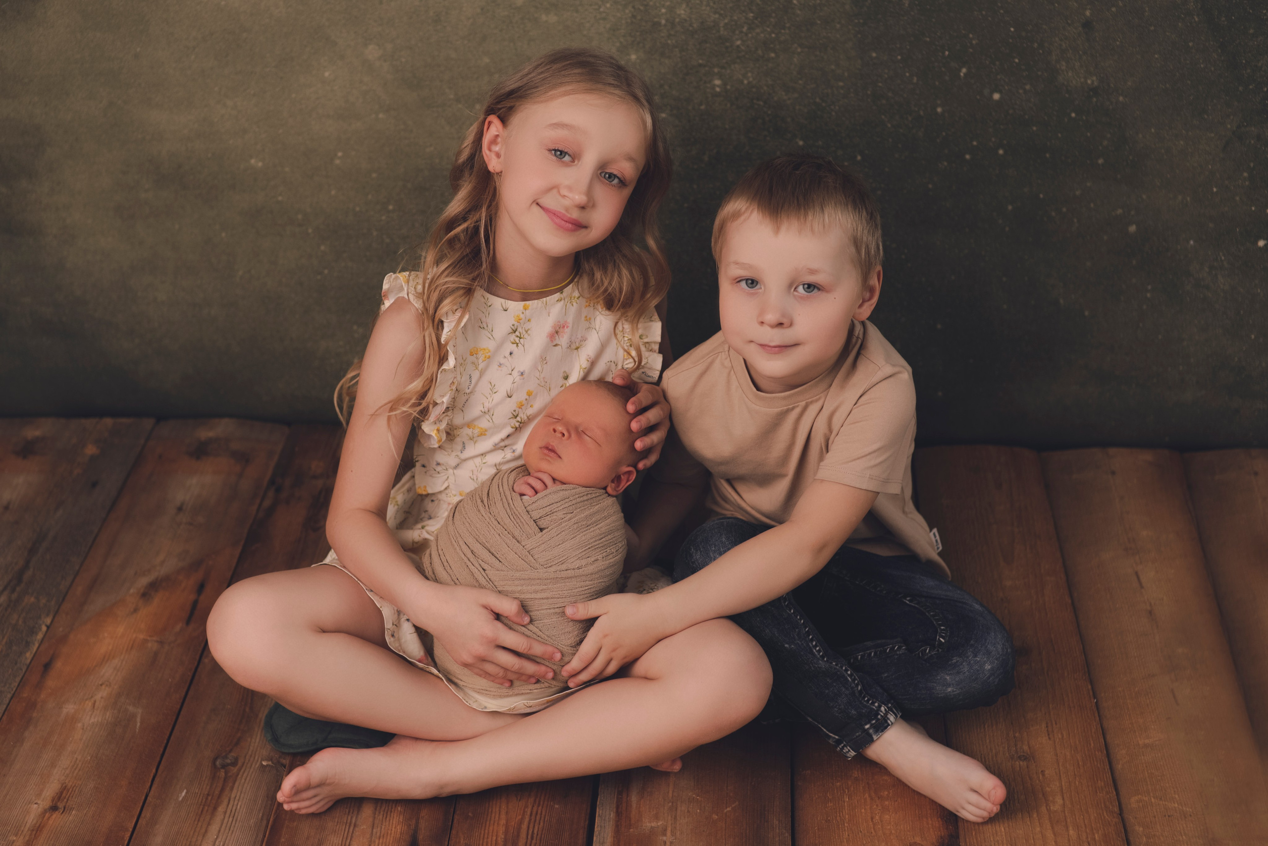 Новорожденные. Художественная фотография