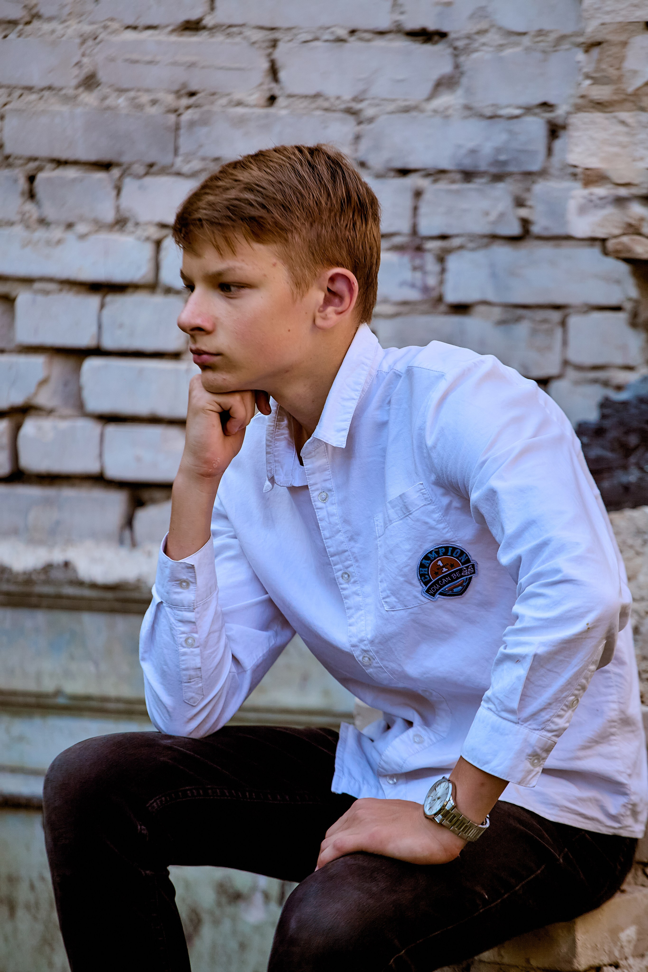 Фотосессия в заброшенном здании