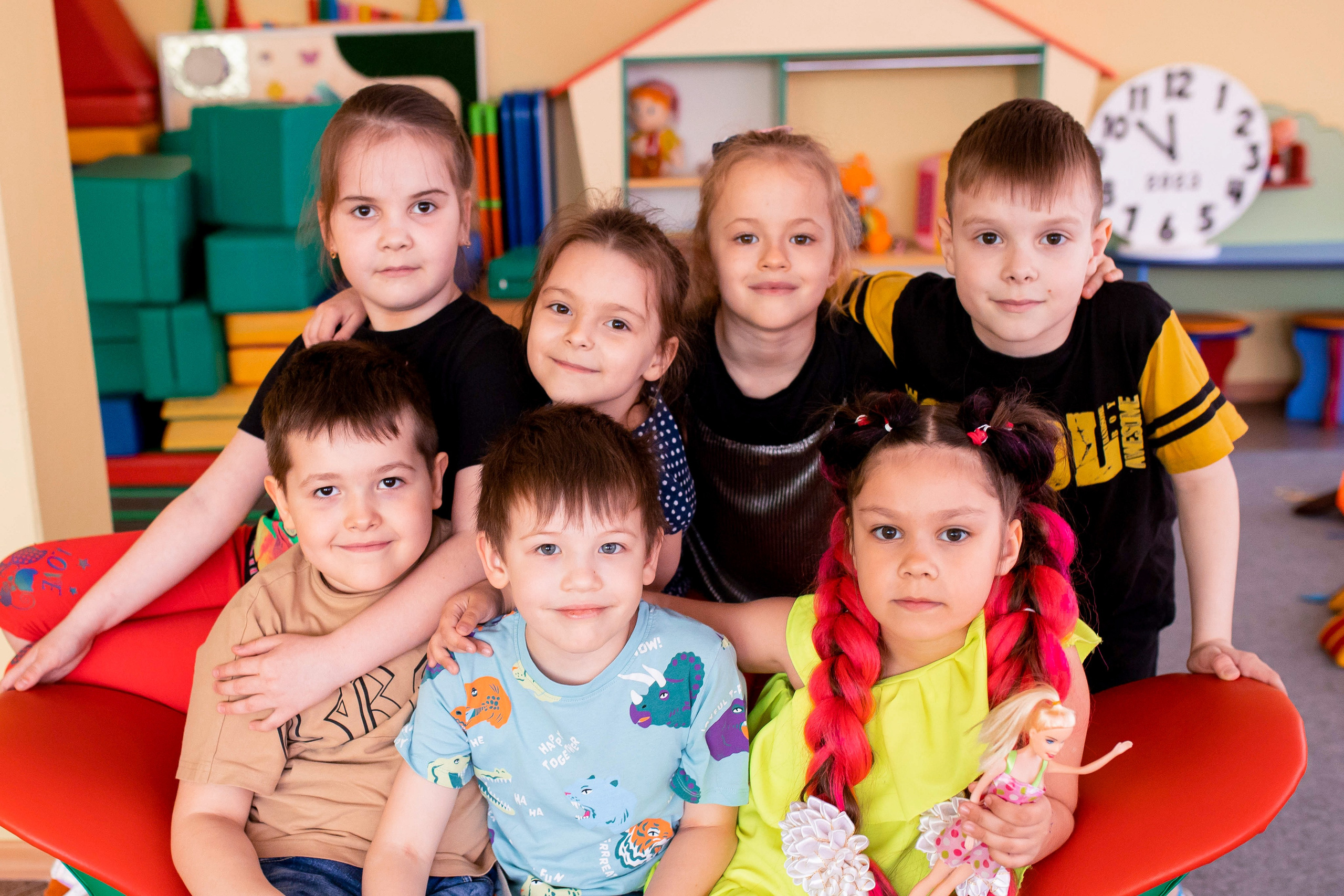 Выпускница Милена с группой. Семейный и детский фотограф город Тында Дарья