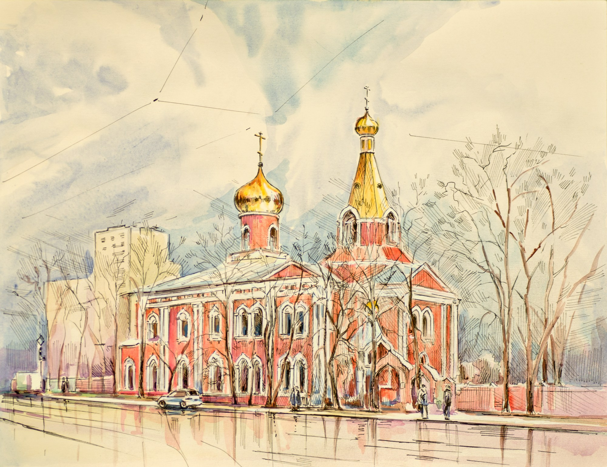 Москва 2018-2019. Художник Александр Петрунин