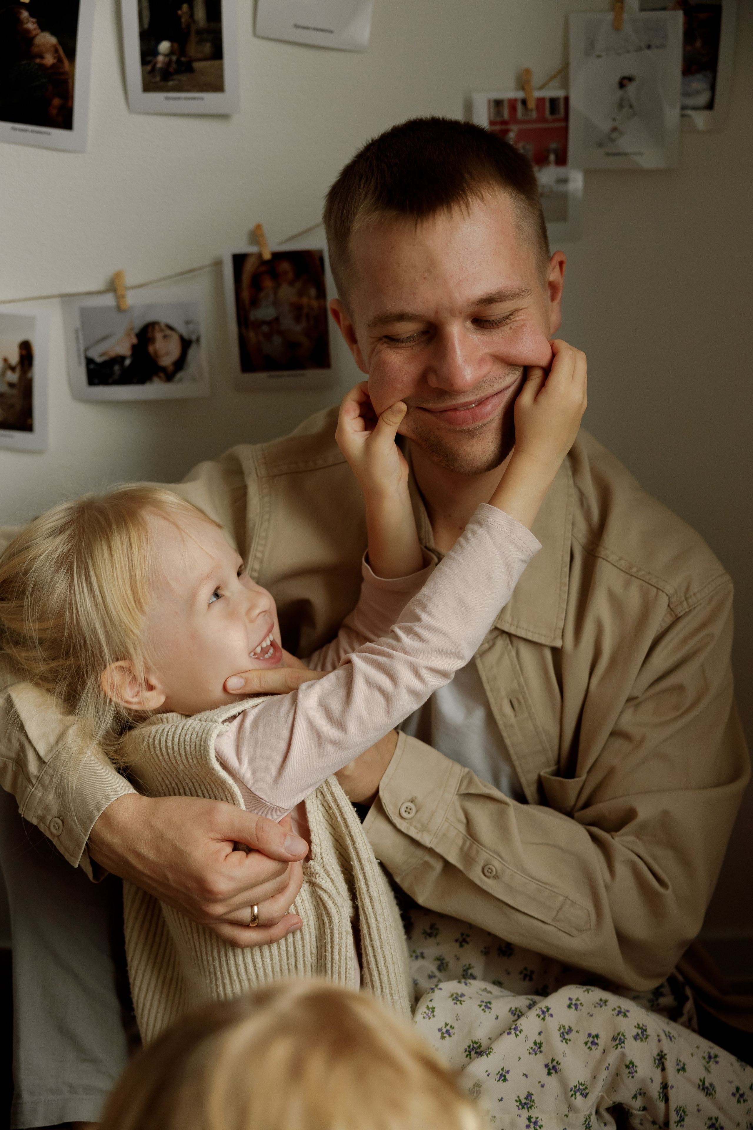 Домашняя семейная съёмка. Фотограф Москва