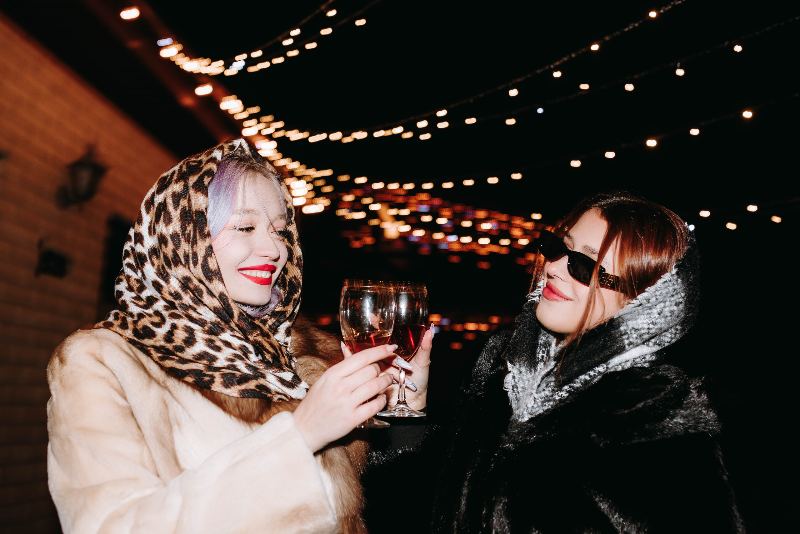 Новый год — девушки в шубах. Фотограф в Ставрополе Алина Клочкова