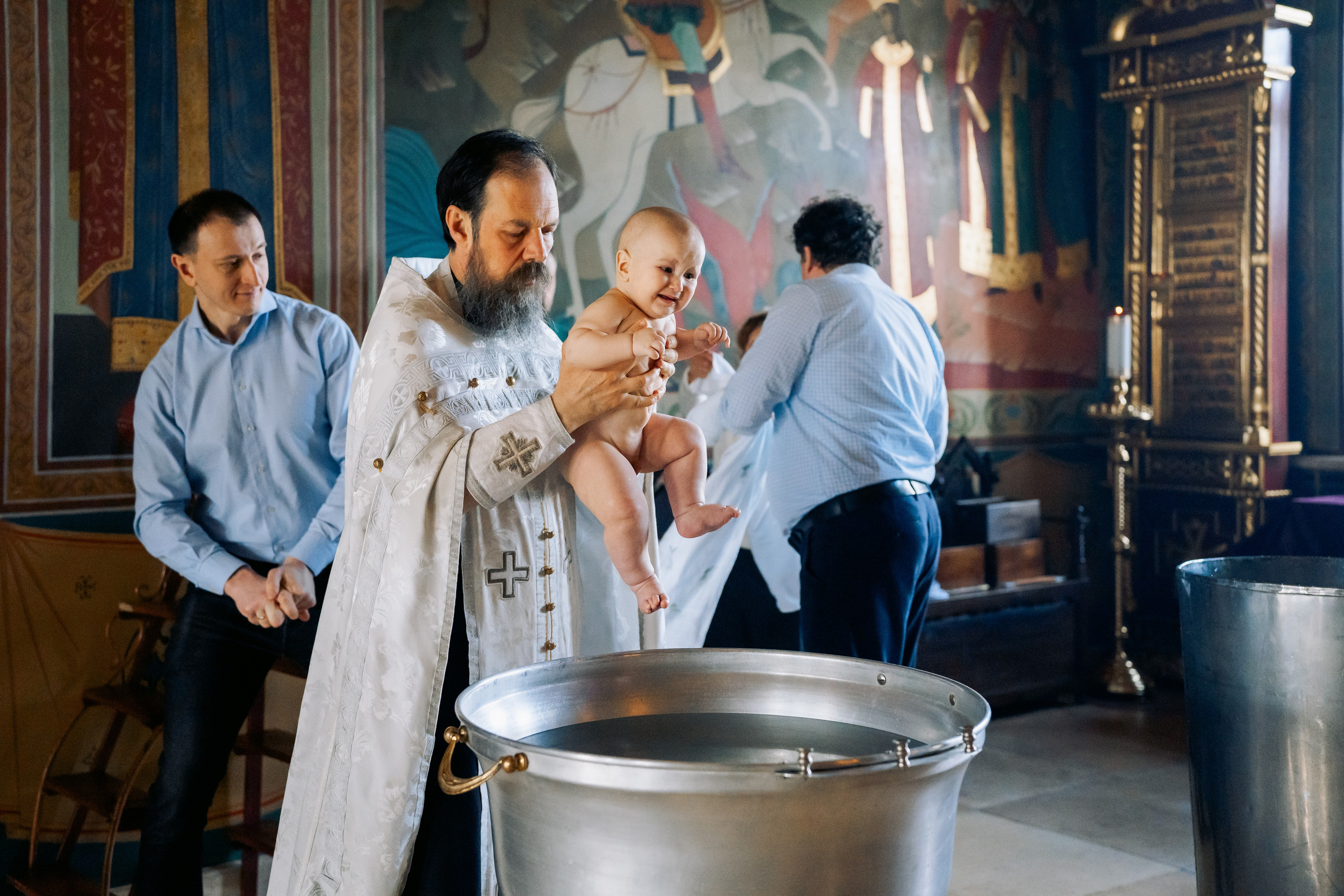 Крещение Мирона. Фотограф Казакова Анастасия