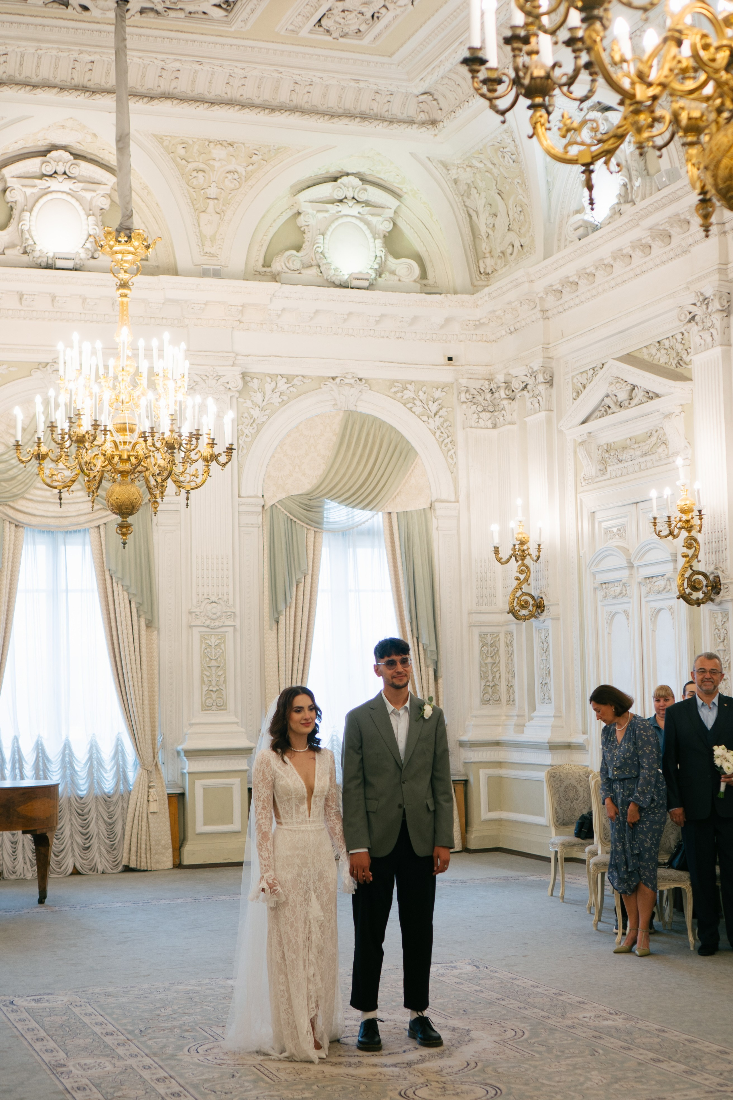 СВАДЕБНАЯ СЬЕМКА В ПЕРВОМ ДВОРЦЕ БРАКОСОЧЕТАНИЯ. Профессиональный фотограф, Санкт-Петербург — Виктория Богомолова