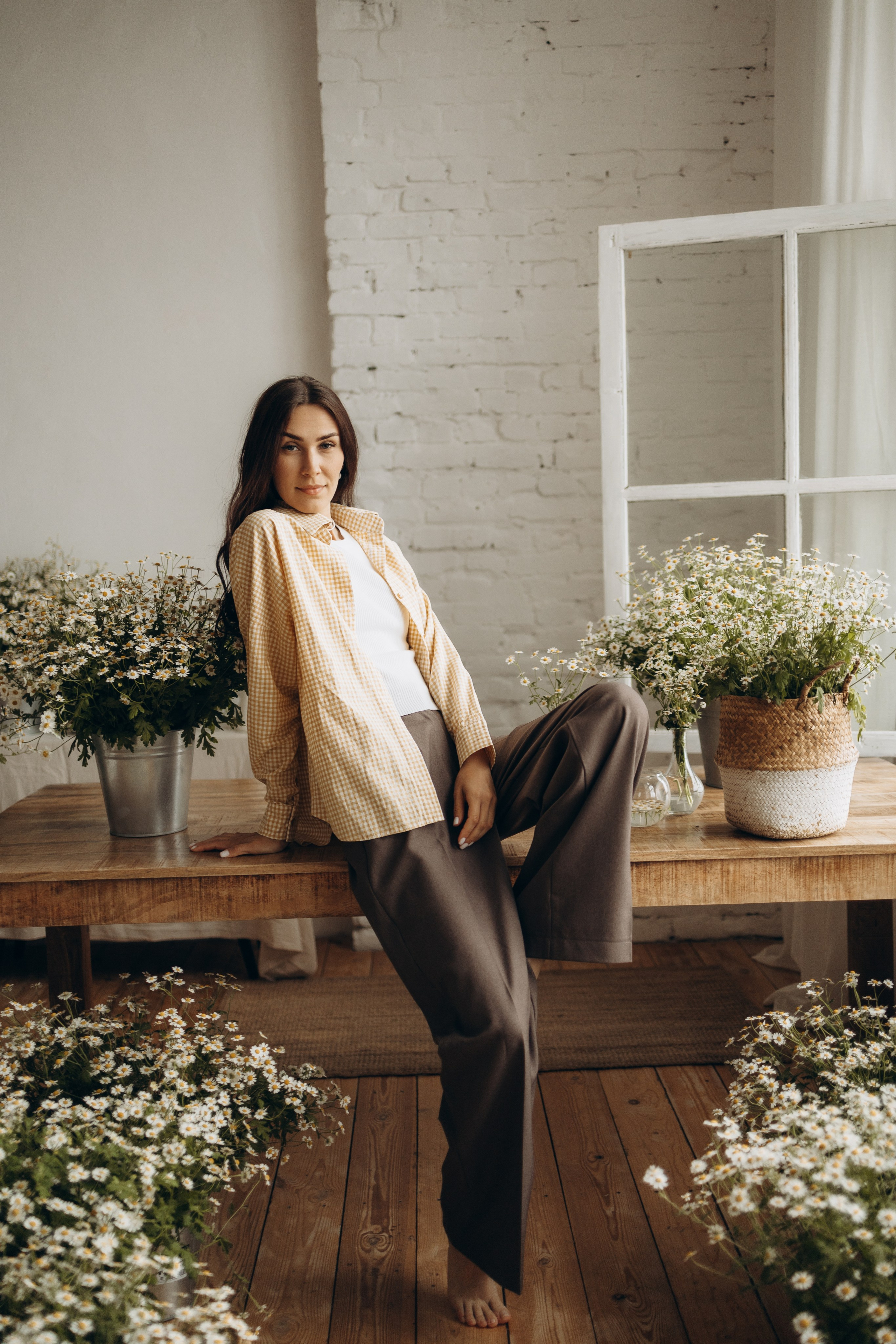 Вика ромашки. Самый теплый фотограф в Краснодаре Рябоконь Ксения