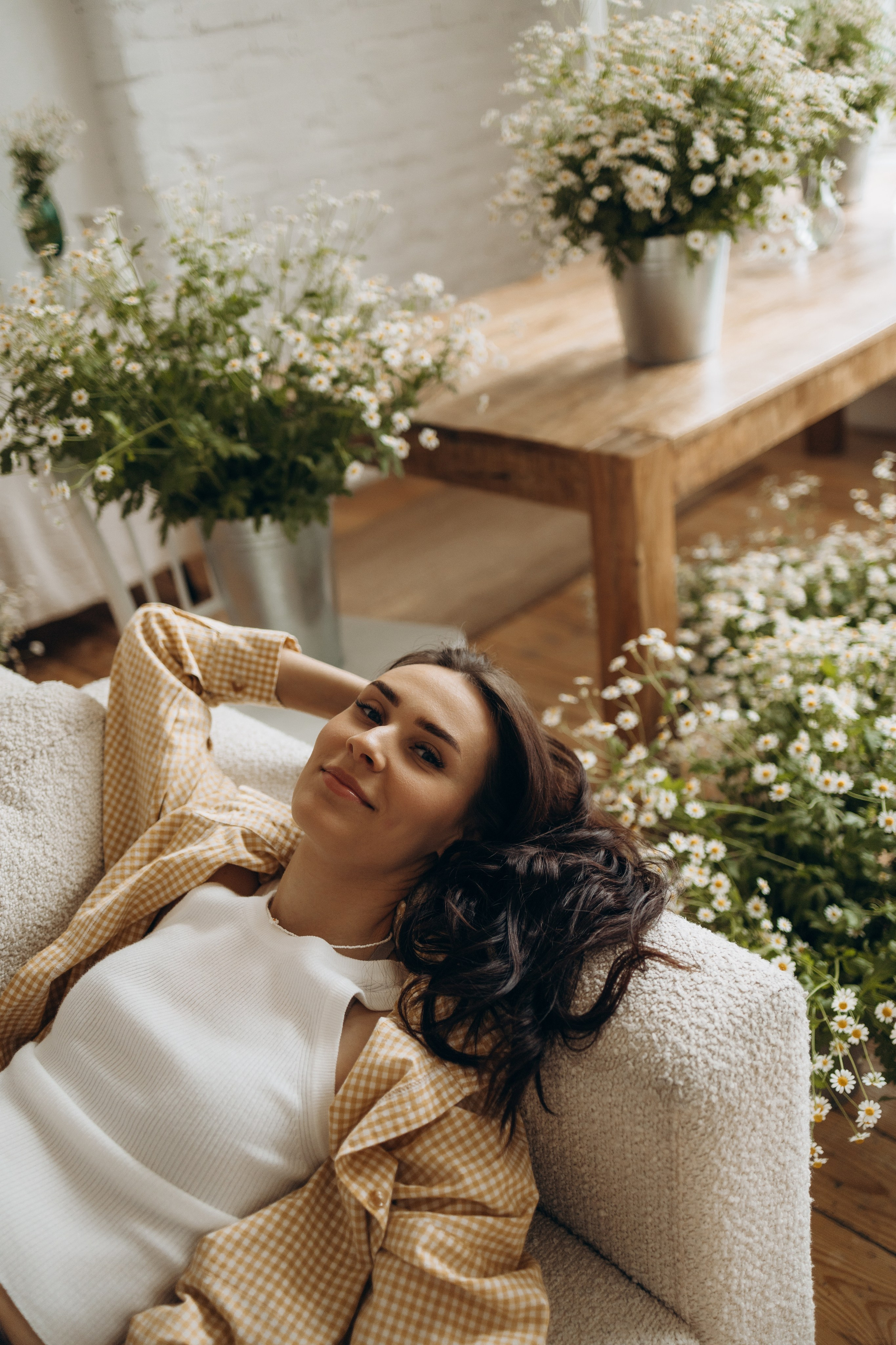 Вика ромашки. Самый теплый фотограф в Краснодаре Рябоконь Ксения