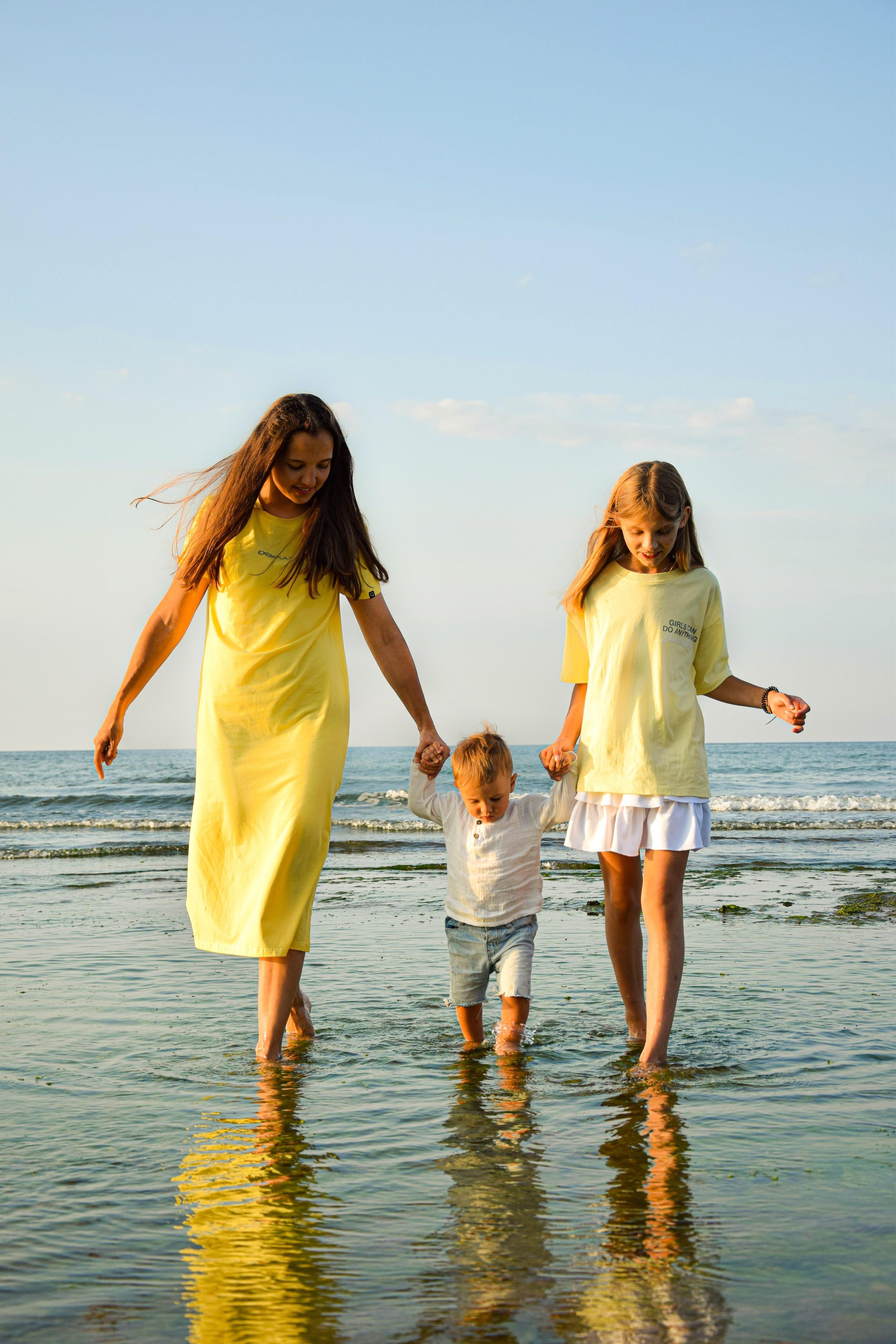 Семейная фотоссесия на берегу Каспийского моря. ASLAN — Индивидуальный фотограф из Питера