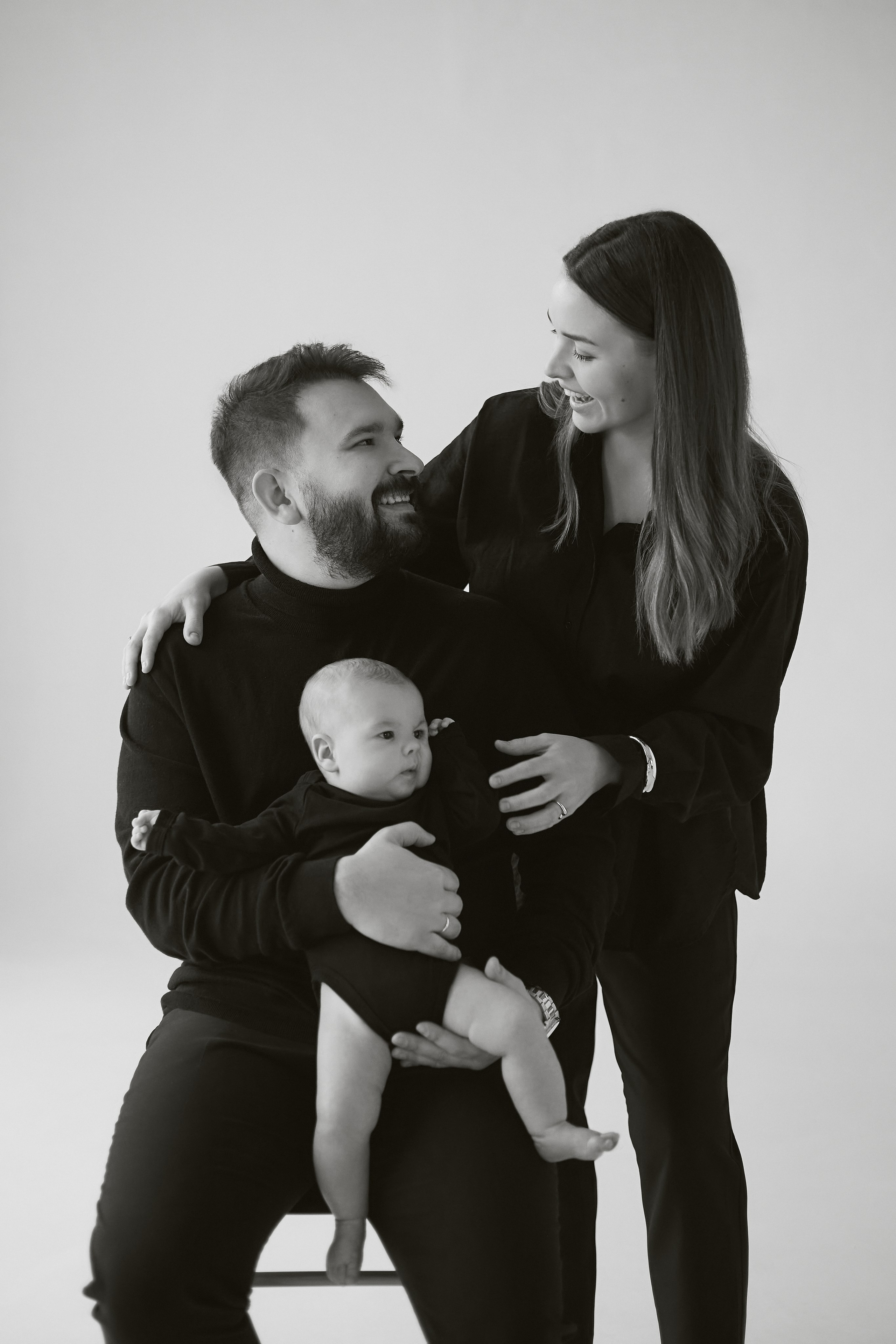 Total black family. Ксения Исакова — фотограф Кострома