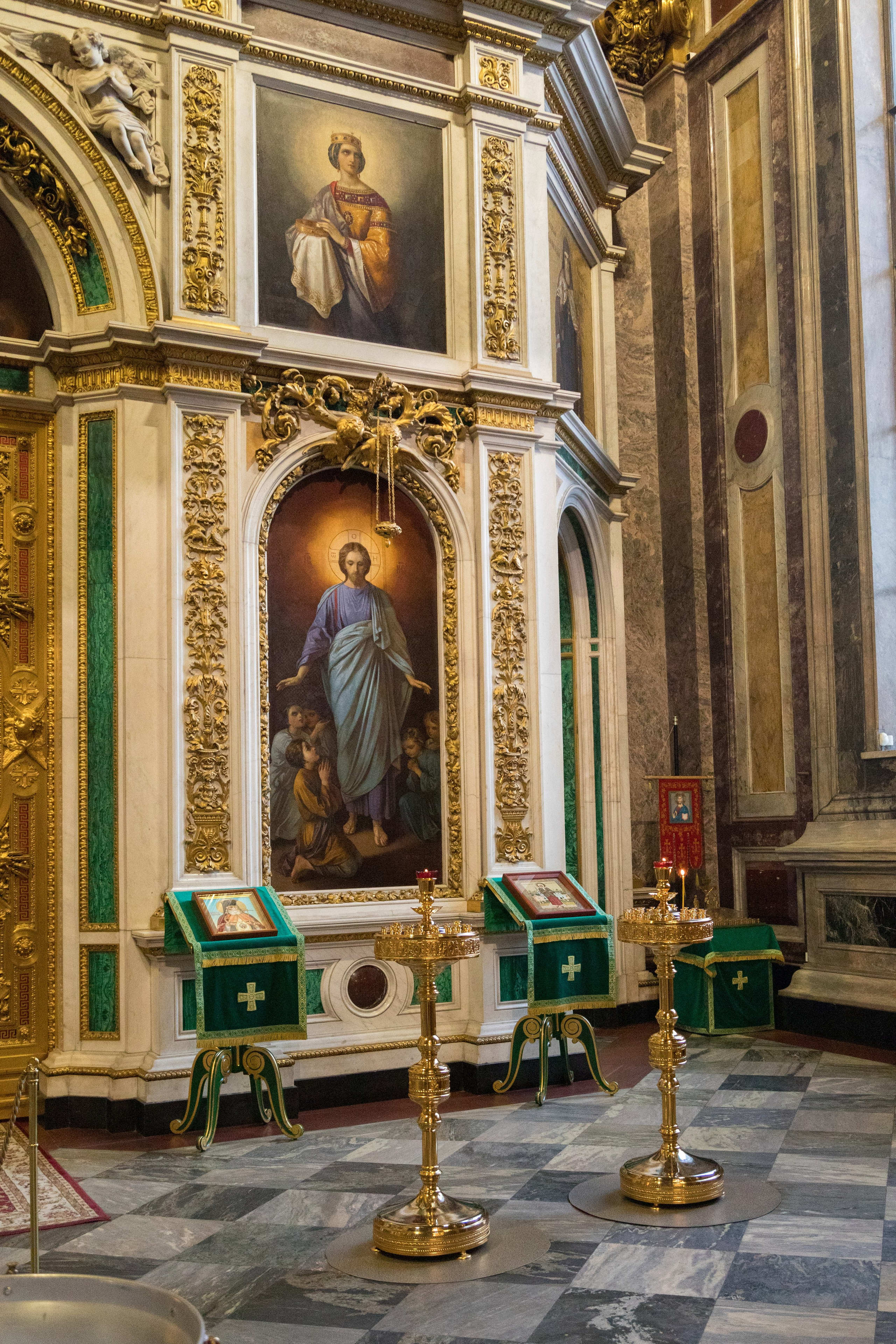 Крещение в Исакиевском соборе. Детский и контент фотограф Надя Волкова Санкт-Петербург