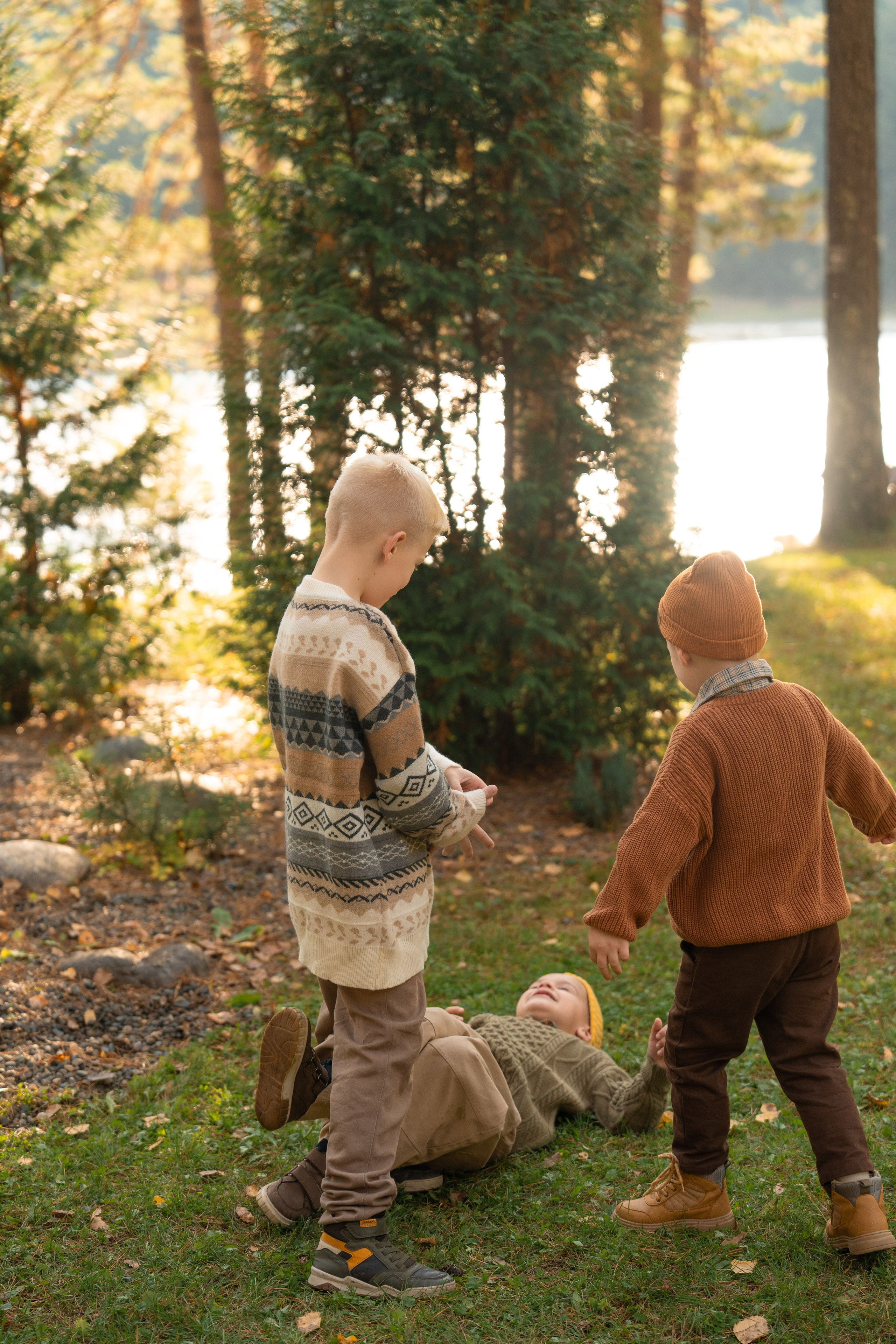 Семейная фотосессия в Москве для большой семьи. Свадебный фотограф в Москве Анна Полушина