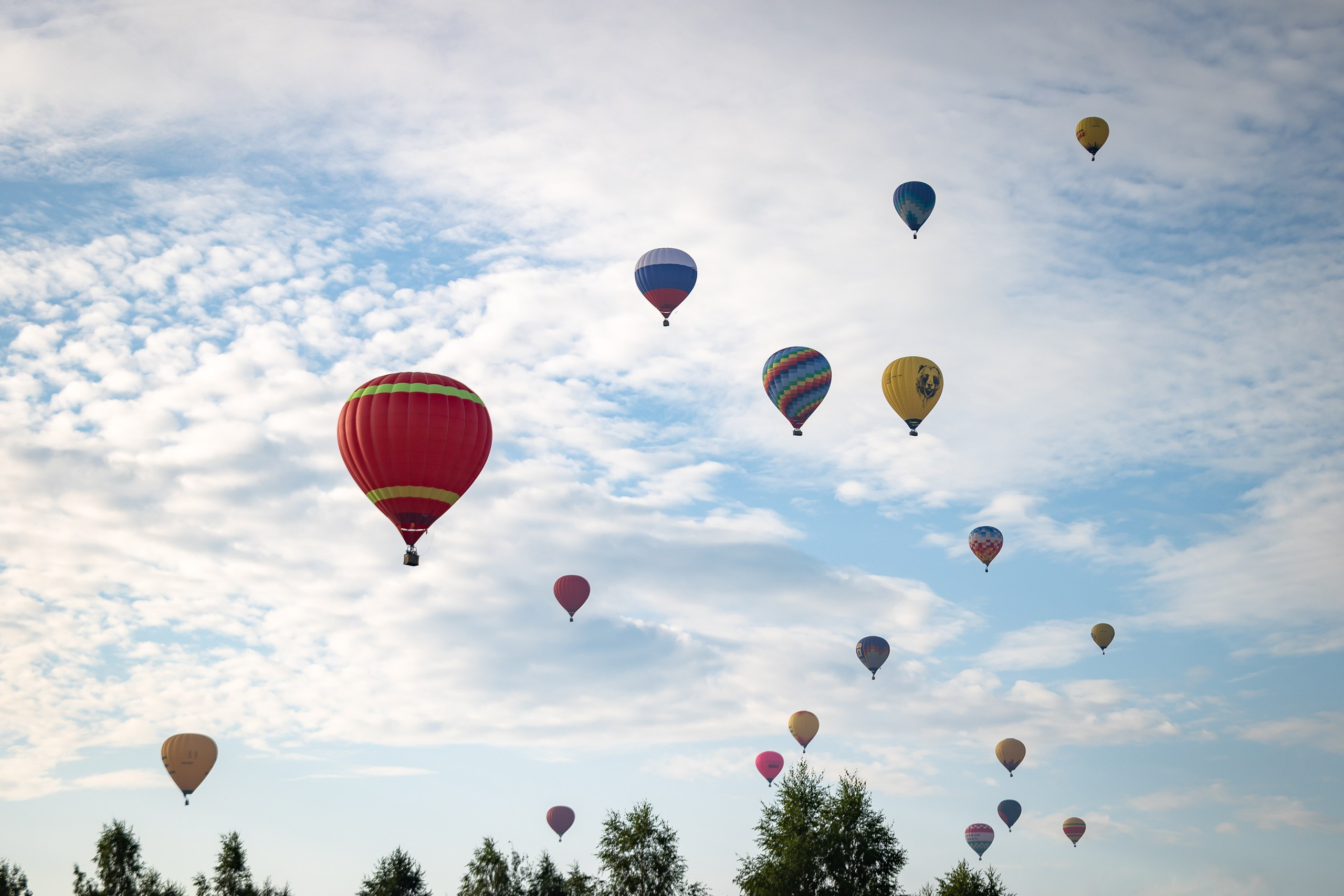 23-й фестиваль воздухоплавания «Золотое кольцо России» в Переславле-Залесском. Фотограф Владимир Охрименко