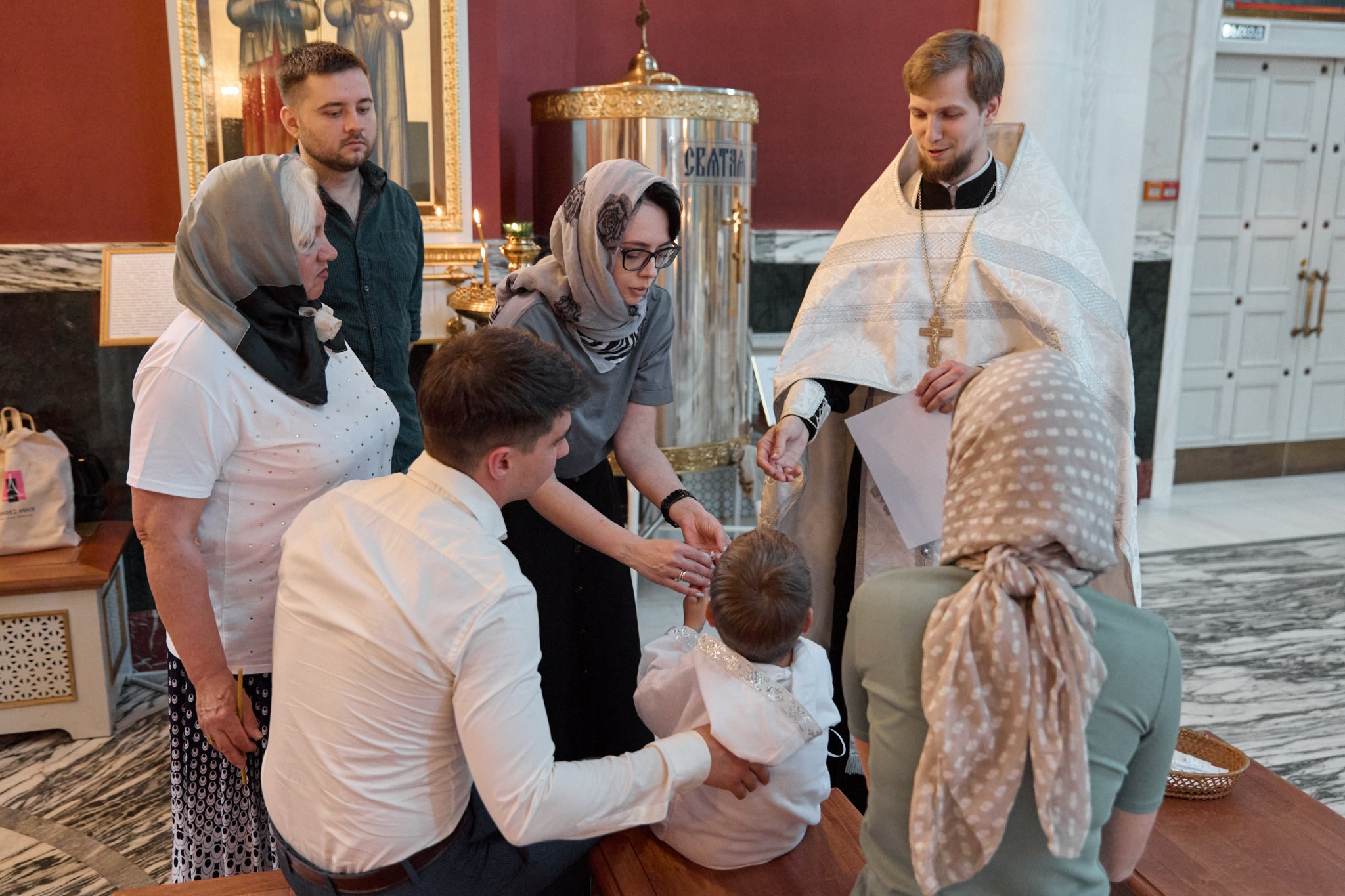 Крещение Матвея. Наталия Март | Фотограф СПб