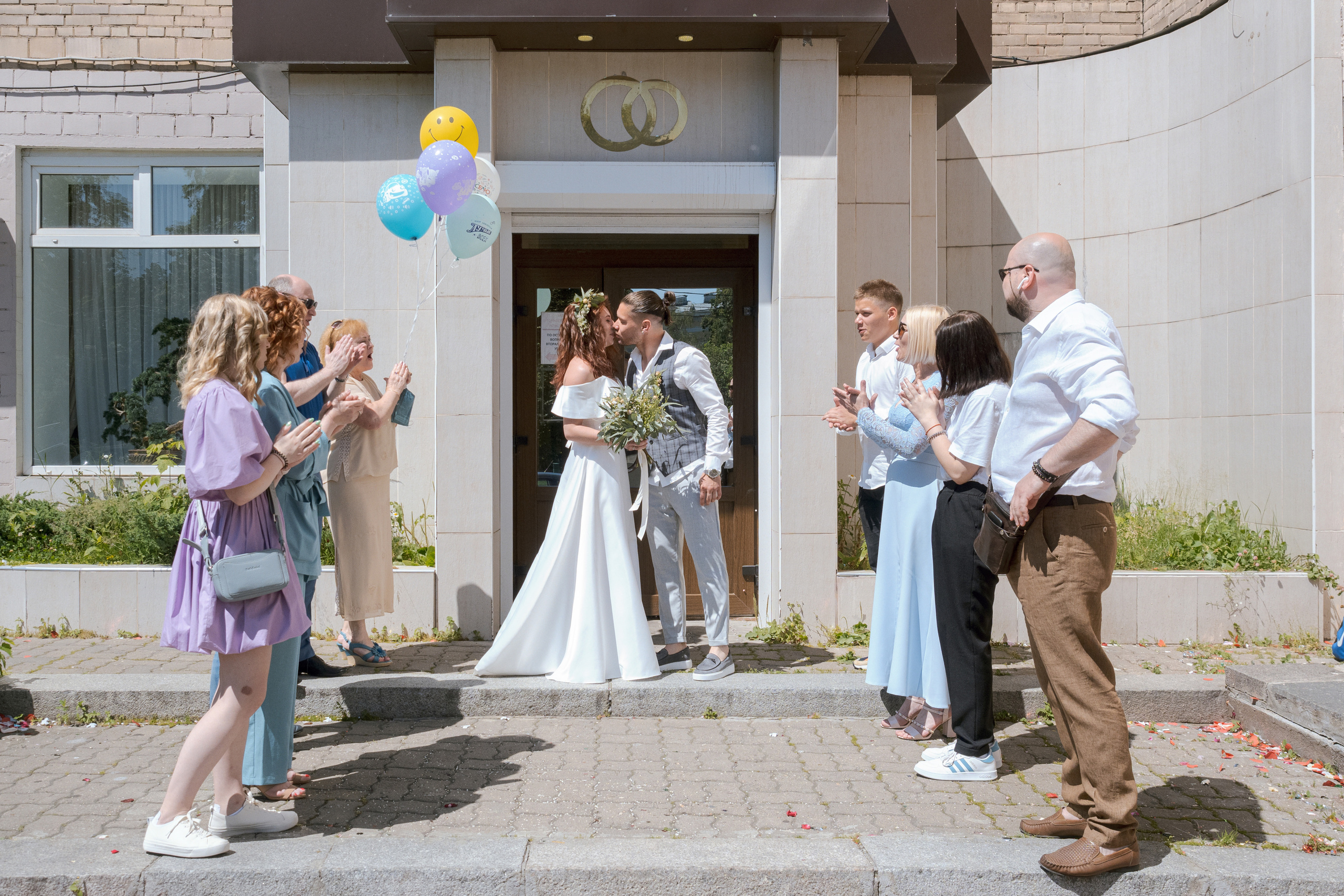 Торжественная регистрация в Гагаринском ЗАГСе. Фотограф Никифоров-Гордеев Сергей. Москва и МО