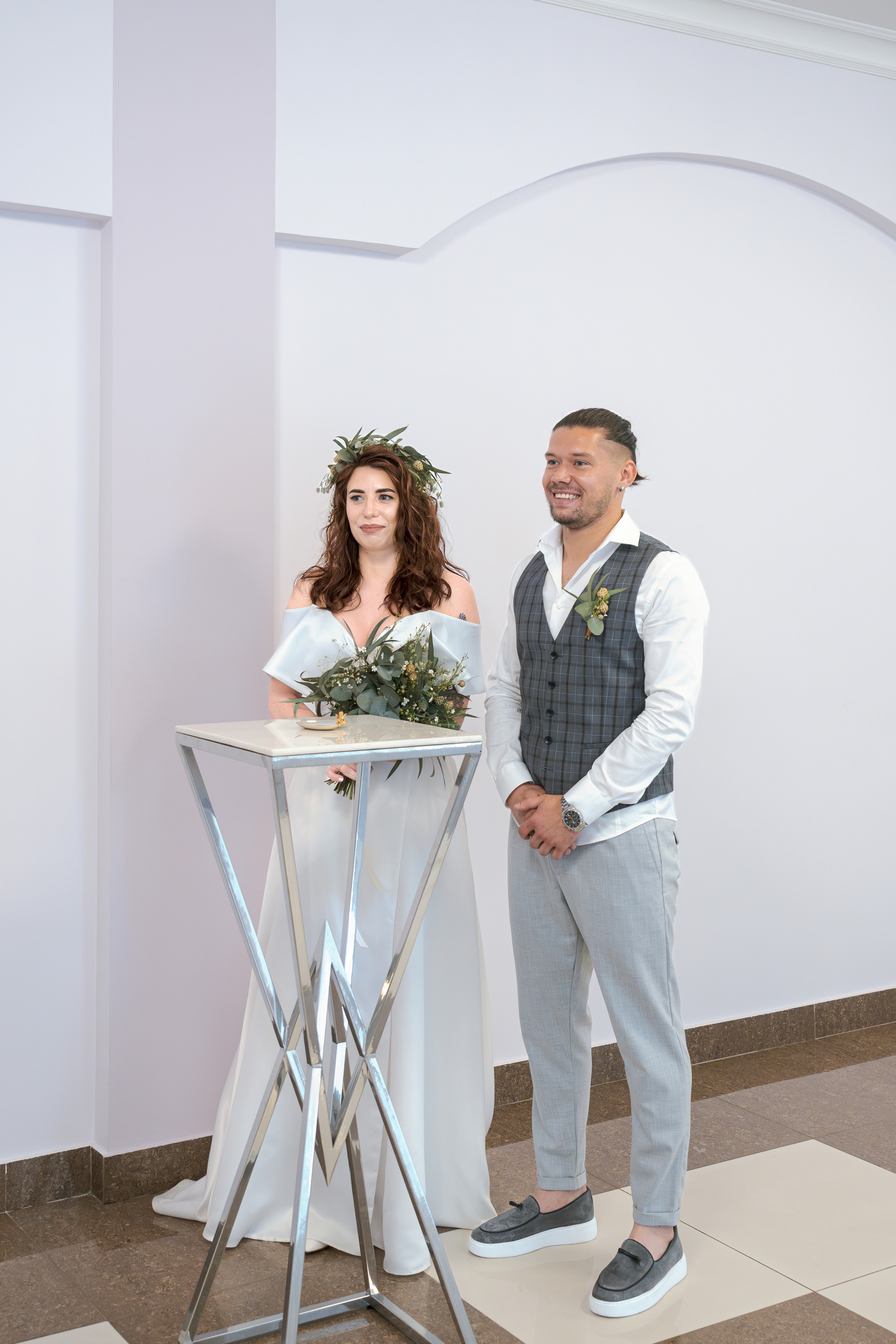 Торжественная регистрация в Гагаринском ЗАГСе. Фотограф Никифоров-Гордеев Сергей. Москва и МО