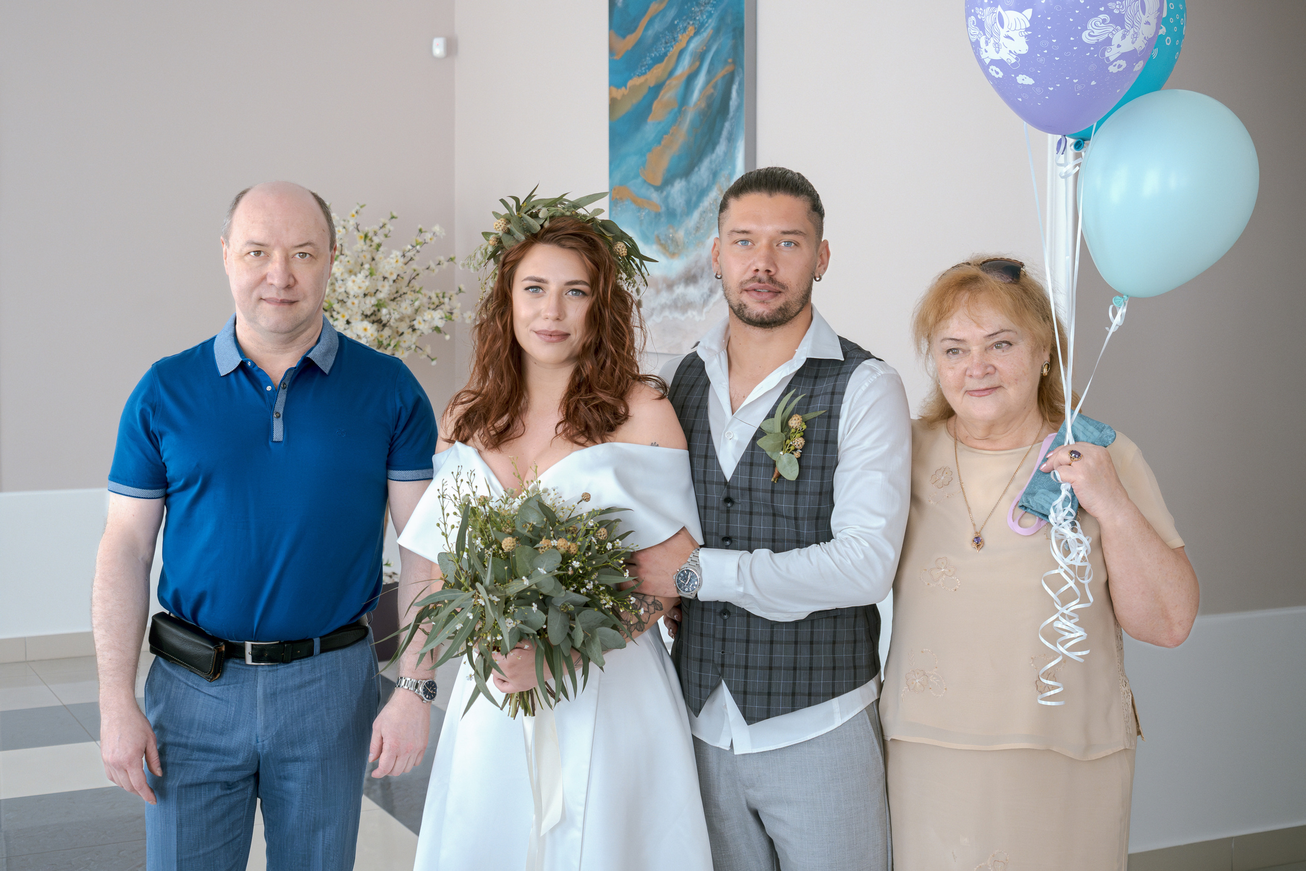 Торжественная регистрация в Гагаринском ЗАГСе. Фотограф Никифоров-Гордеев Сергей. Москва и МО