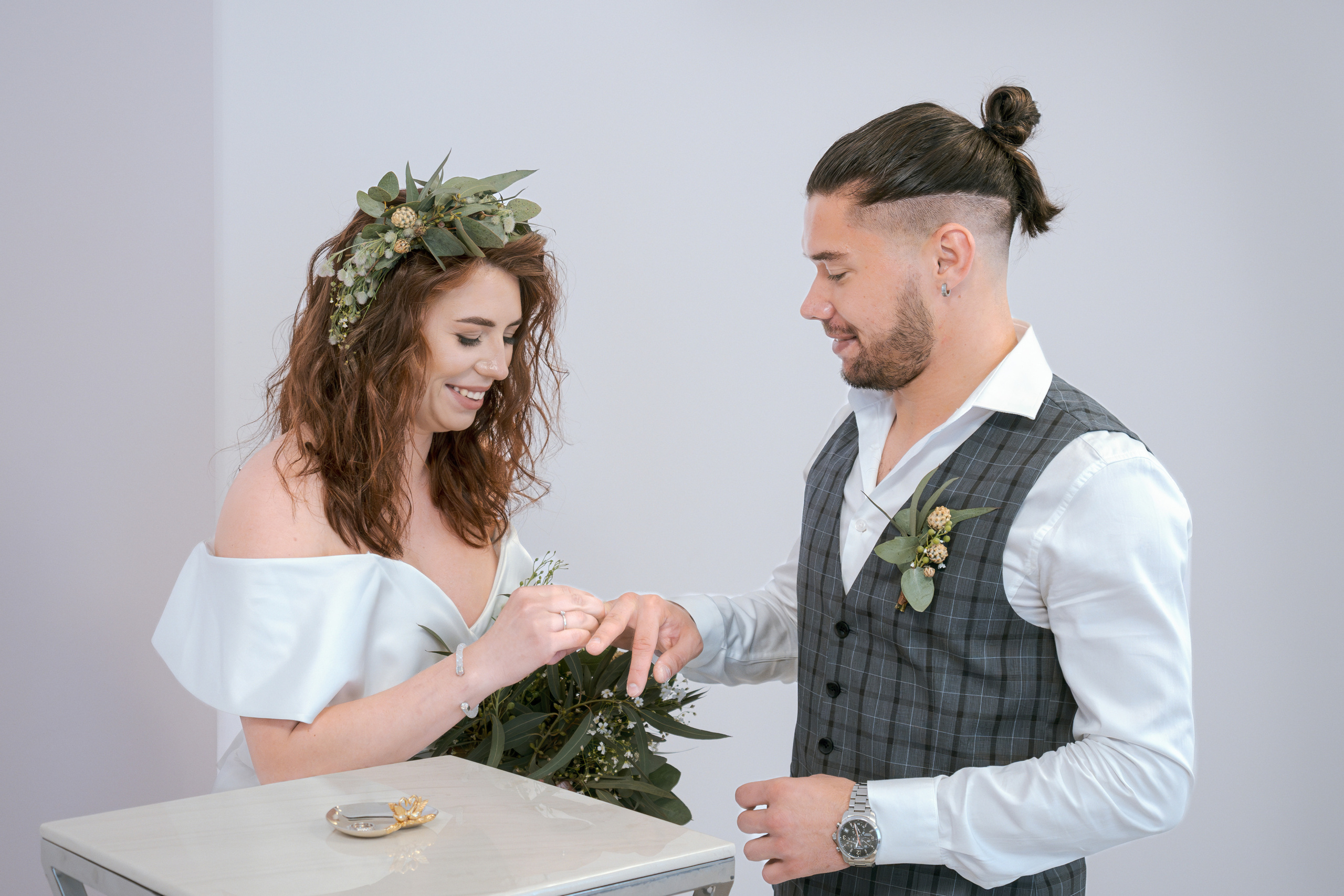 Торжественная регистрация в Гагаринском ЗАГСе. Фотограф Никифоров-Гордеев Сергей. Москва и МО