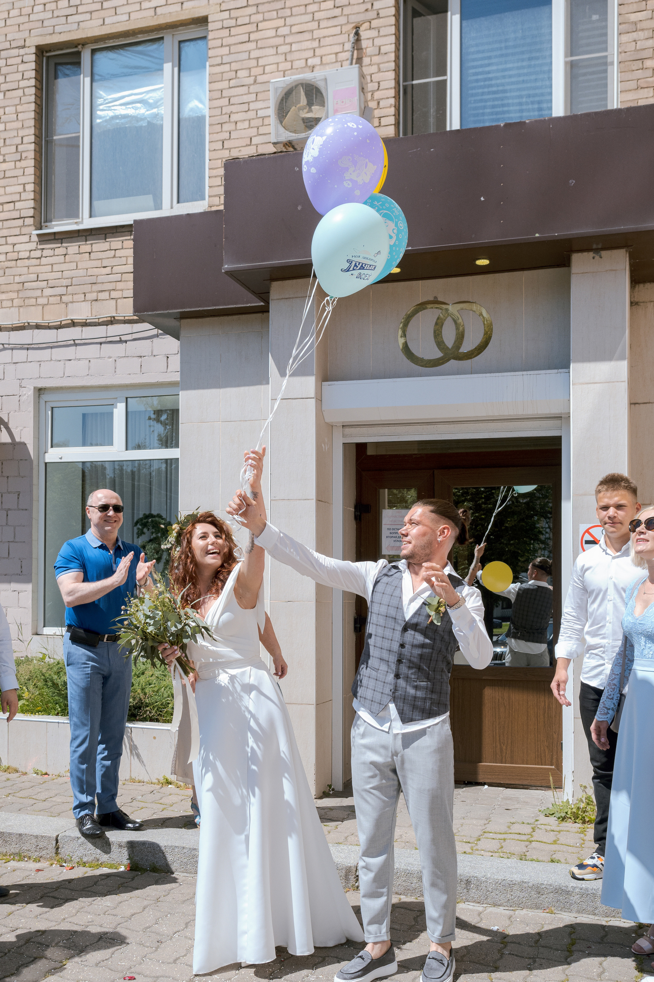 Торжественная регистрация в Гагаринском ЗАГСе. Фотограф Никифоров-Гордеев Сергей. Москва и МО