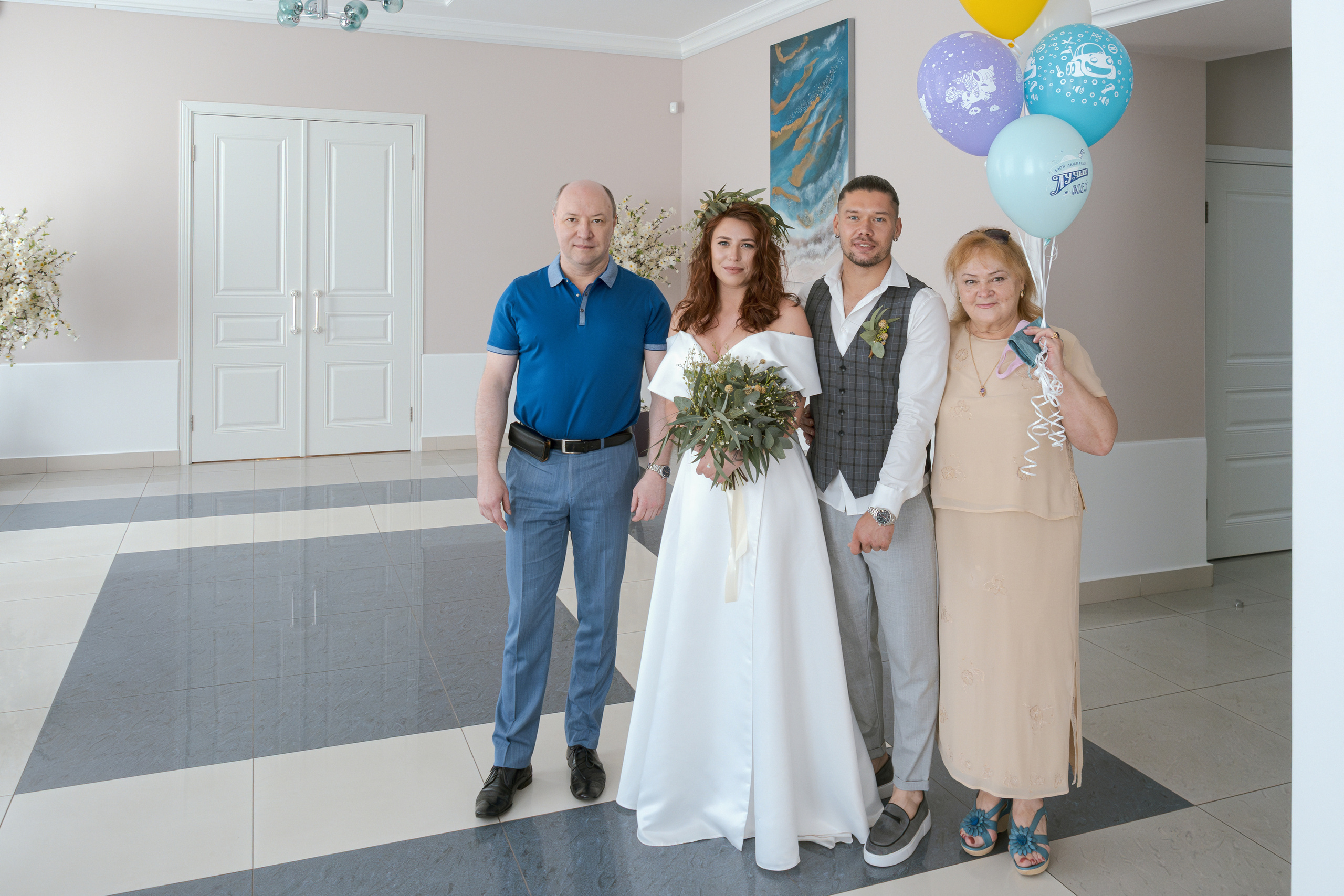 Торжественная регистрация в Гагаринском ЗАГСе. Фотограф Никифоров-Гордеев Сергей. Москва и МО