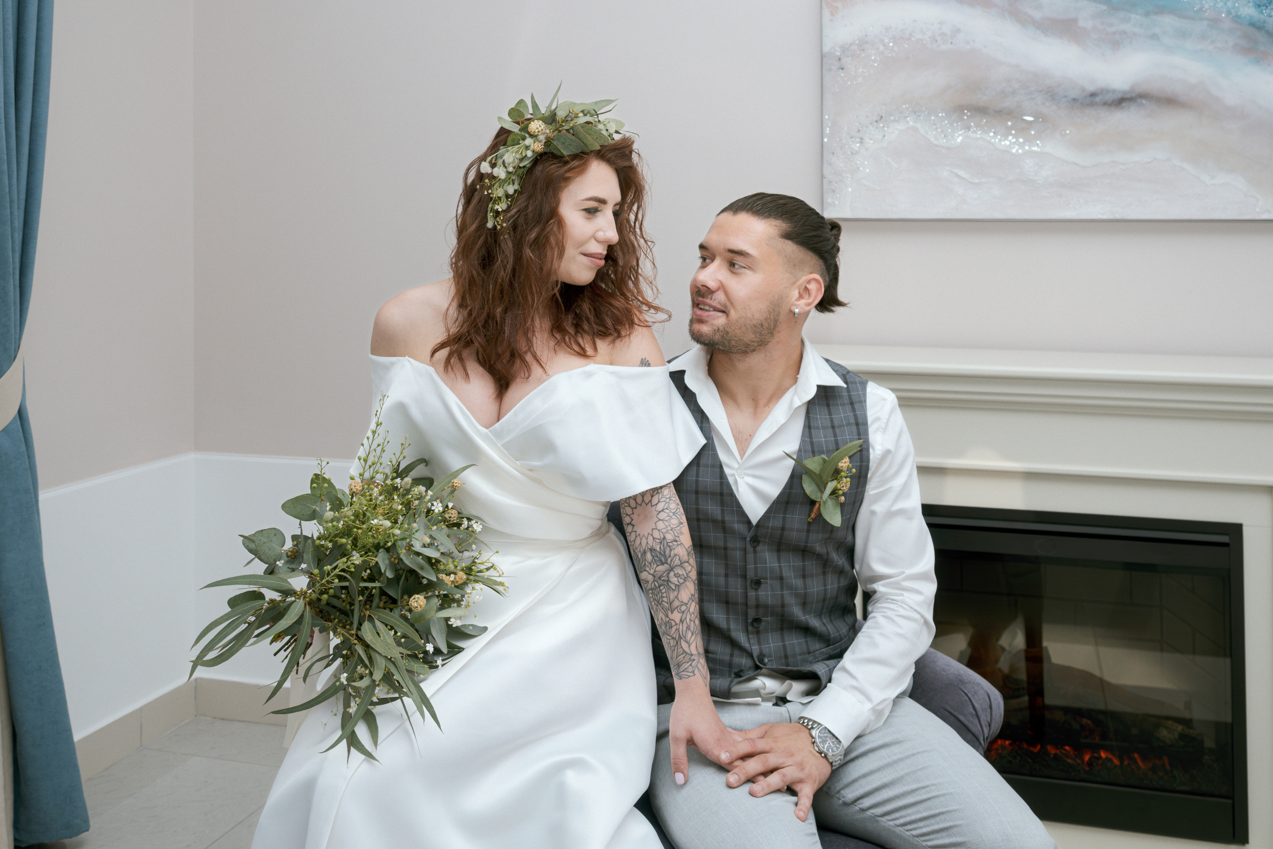 Торжественная регистрация в Гагаринском ЗАГСе. Фотограф Никифоров-Гордеев Сергей. Москва и МО