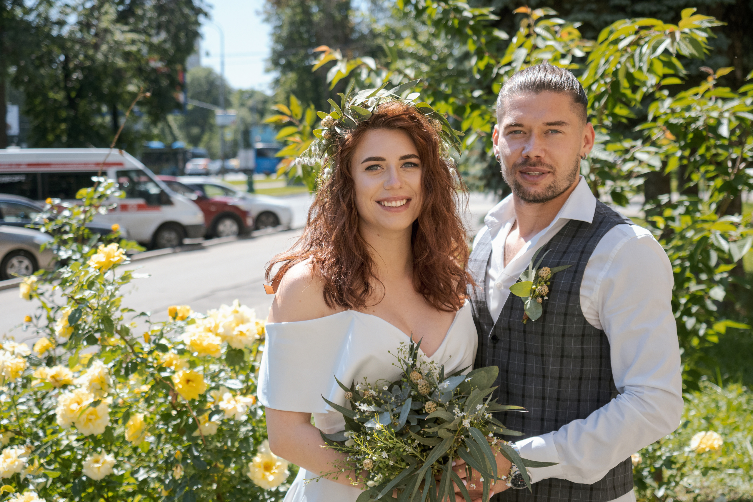 Торжественная регистрация в Гагаринском ЗАГСе. Фотограф Никифоров-Гордеев Сергей. Москва и МО