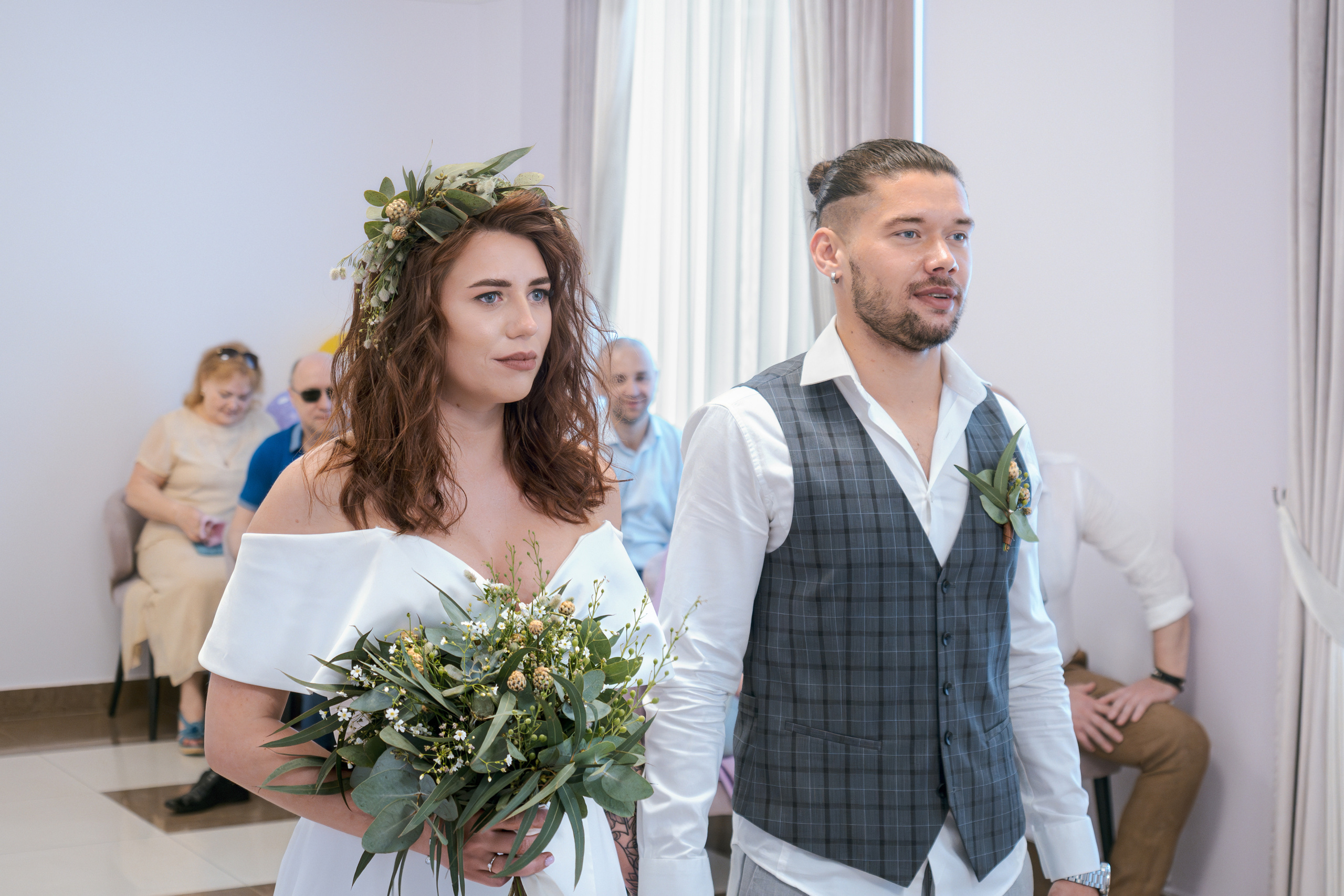 Торжественная регистрация в Гагаринском ЗАГСе. Фотограф Никифоров-Гордеев Сергей. Москва и МО