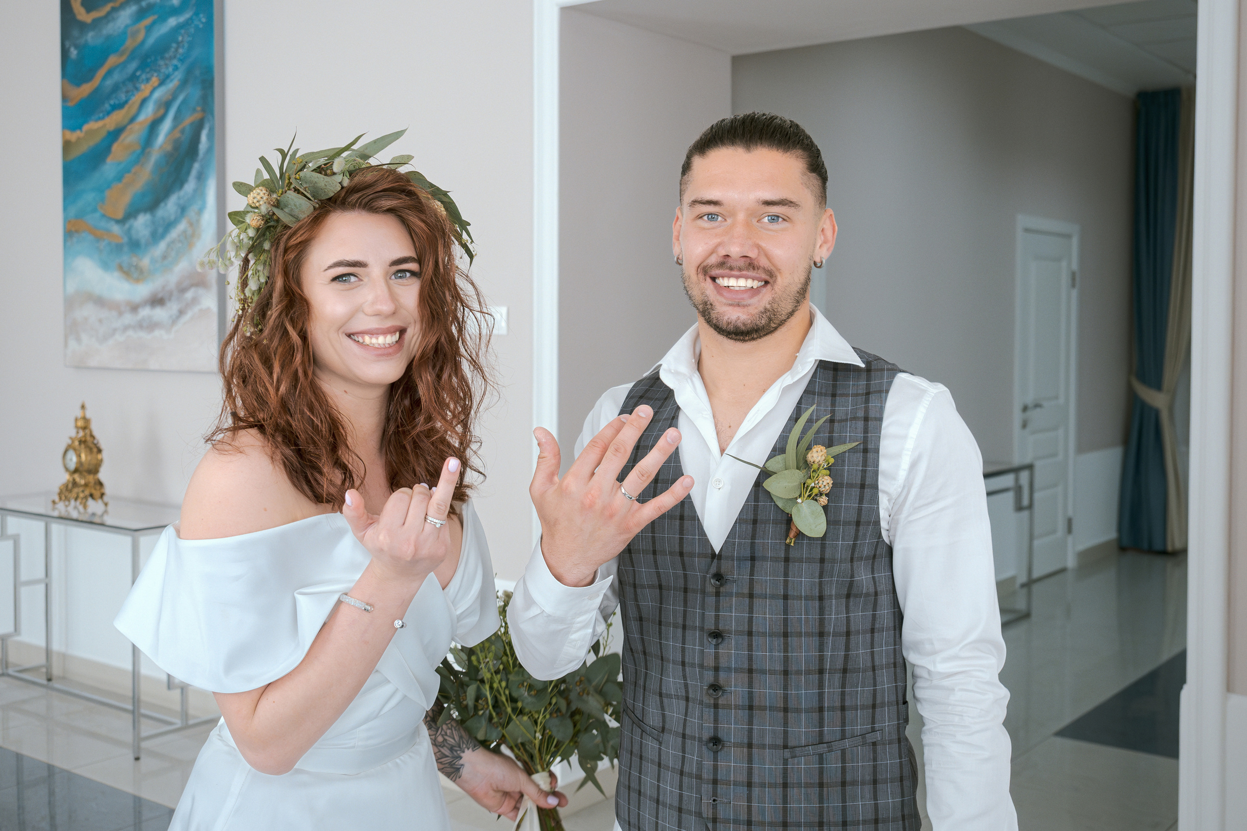 Торжественная регистрация в Гагаринском ЗАГСе. Фотограф Никифоров-Гордеев Сергей. Москва и МО