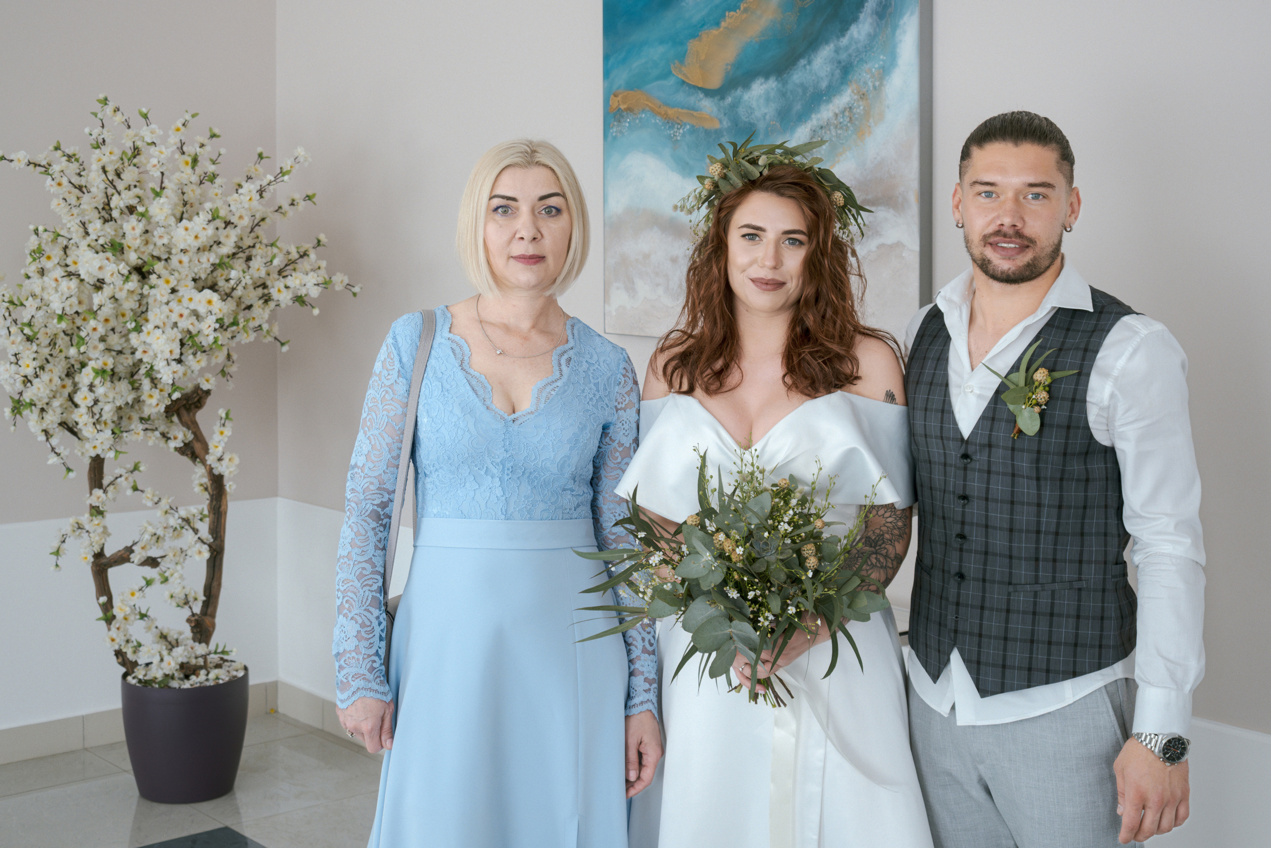 Торжественная регистрация в Гагаринском ЗАГСе. Фотограф Никифоров-Гордеев Сергей. Москва и МО