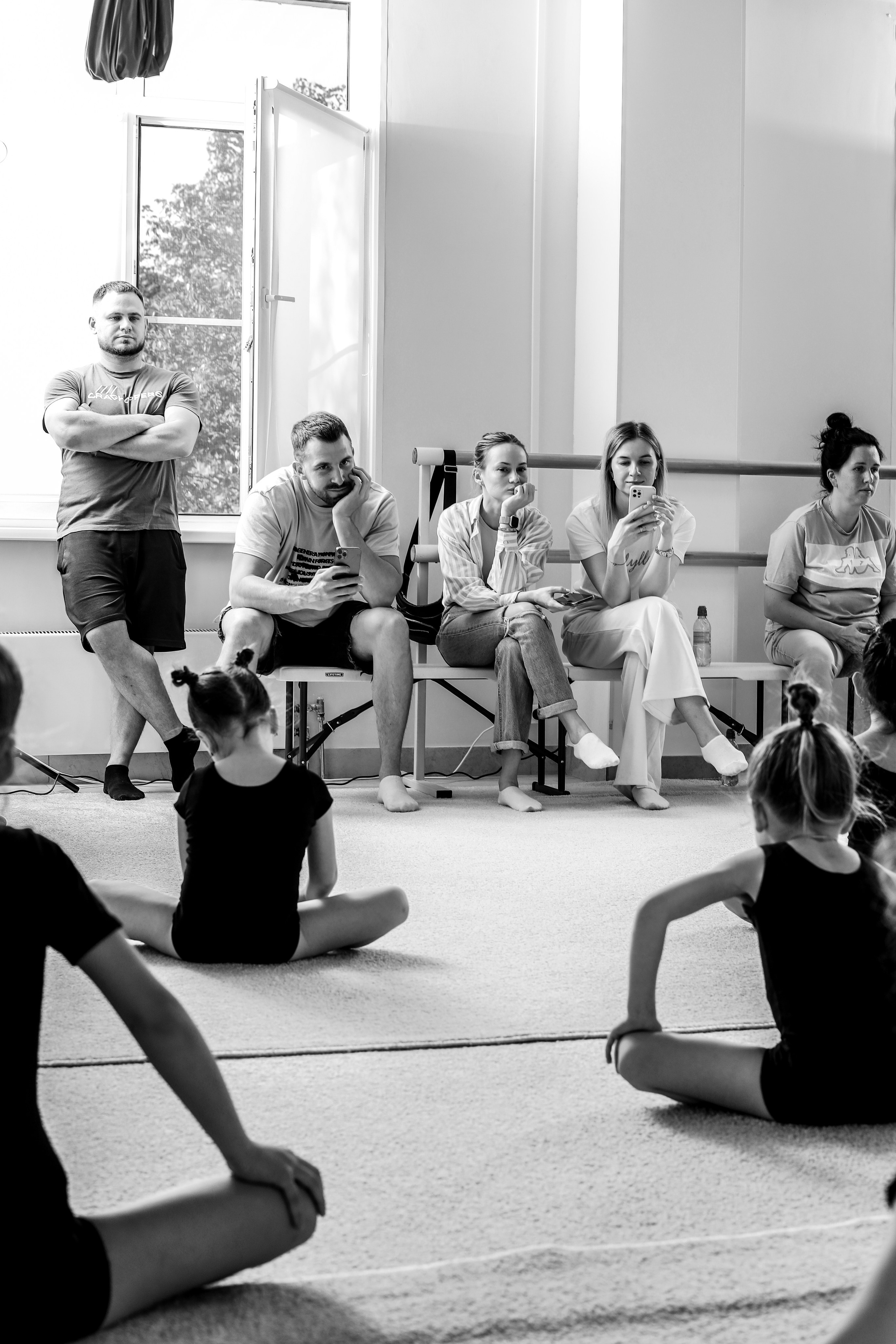 Открытый урок гимнастика. Фотограф Надршина Лилия