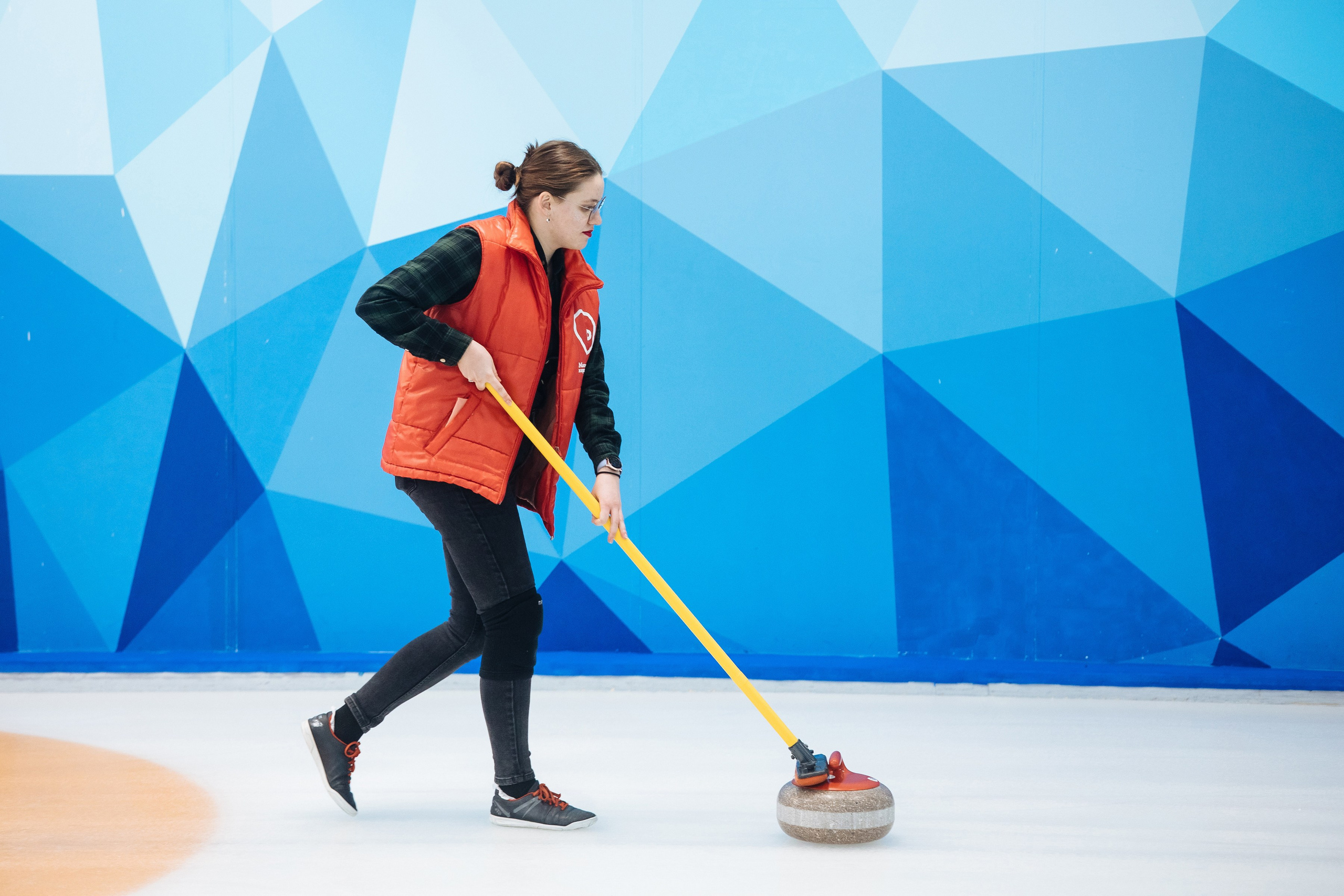 Корпоратив в кёрлинге. Свадебный и семейный фотограф Екатерина Иванова