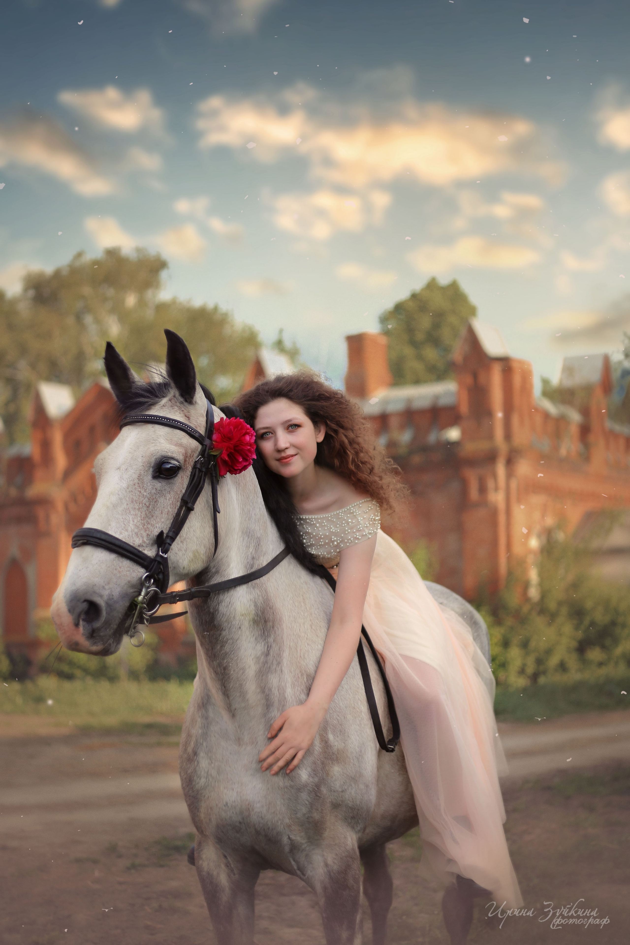 Надя и Туман. Школьный и детский фотограф Старожилово