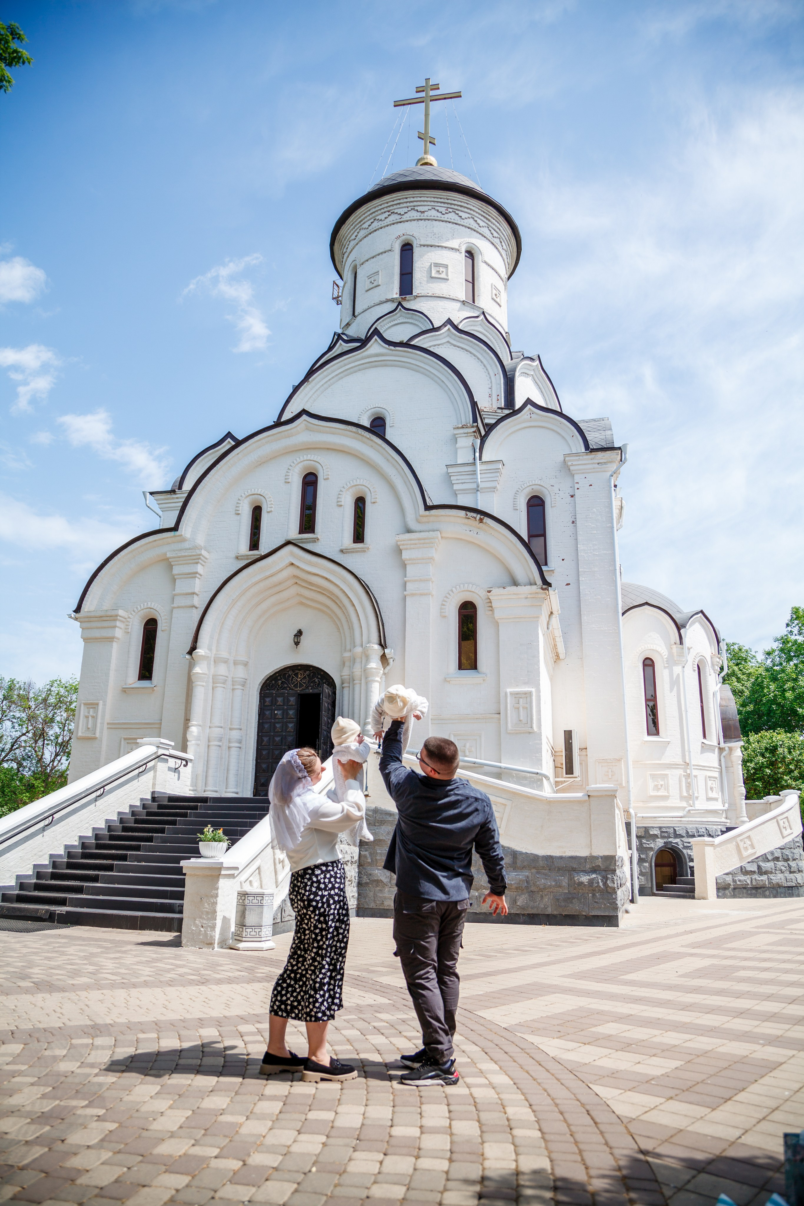 Крещение близняшек. Свадебный и семейный фотограф в Армавире