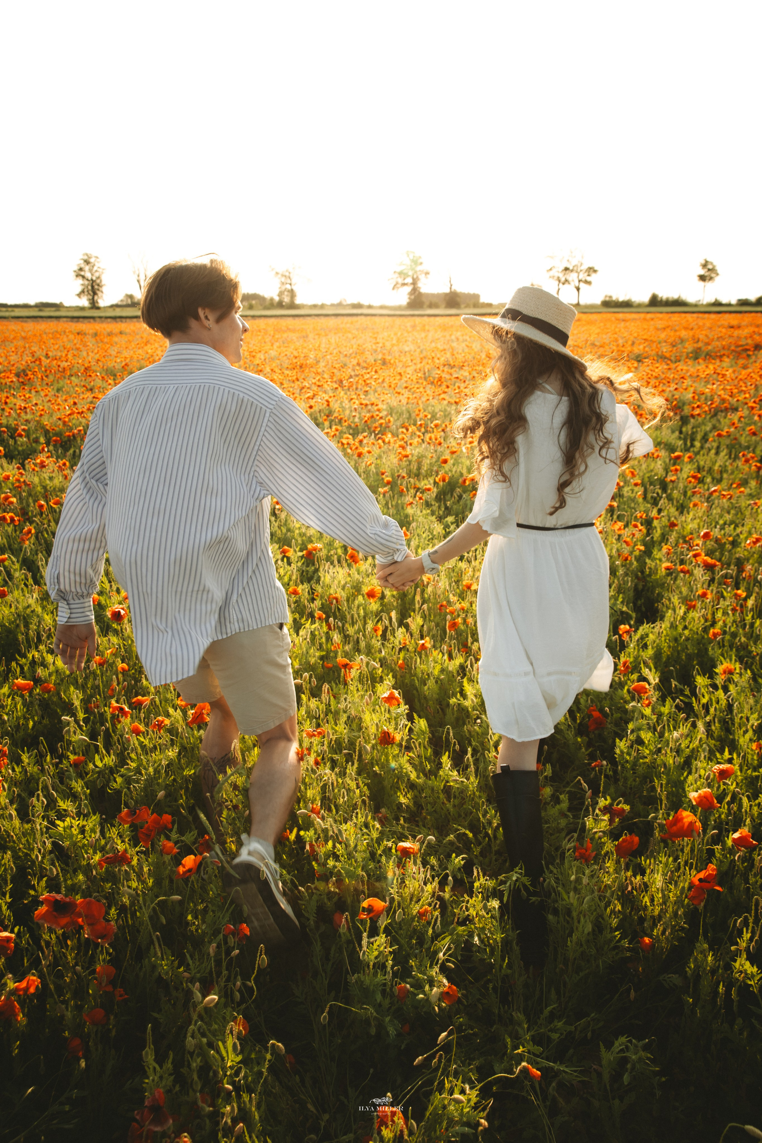 Дина и Влад / Маковые поля. Фотограф Калининград Илья Миллер