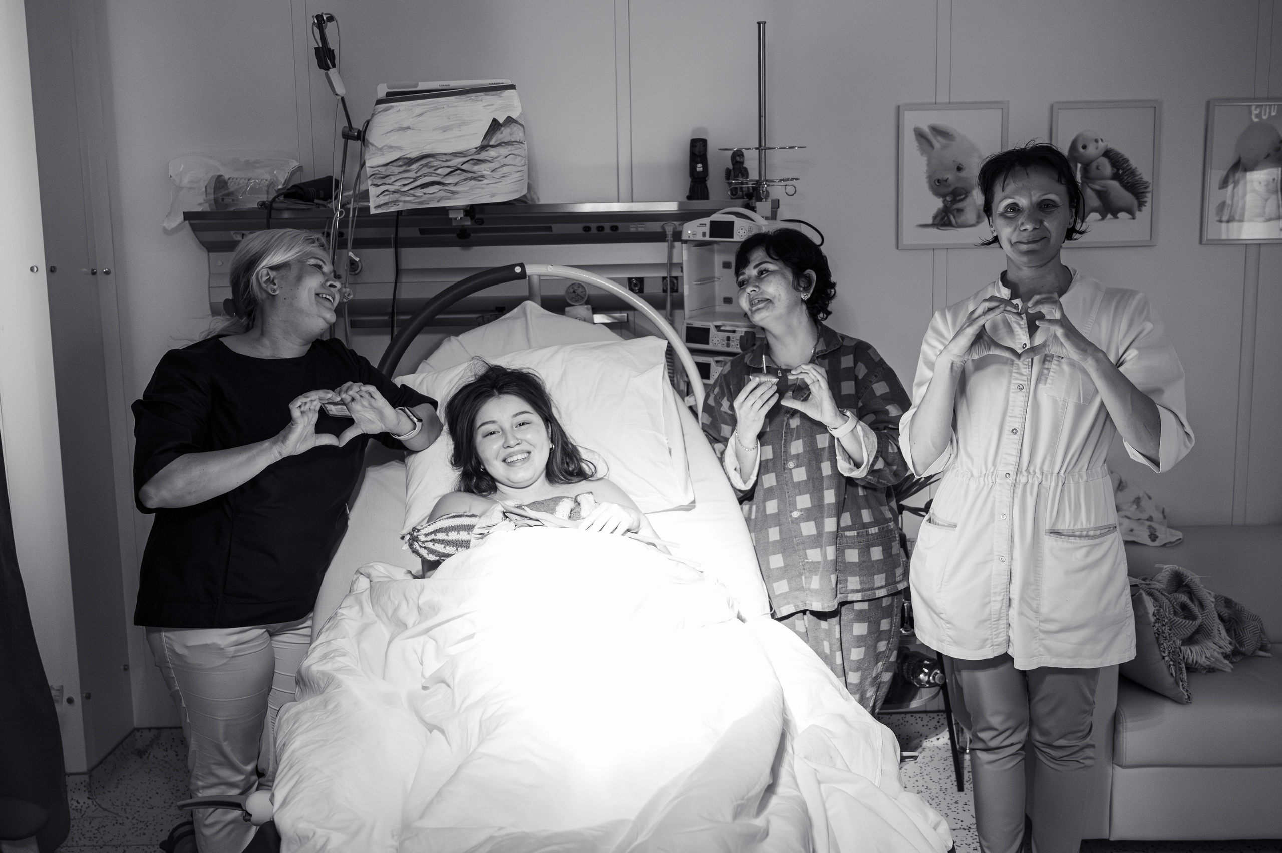 Роды в МД Лахта. Фотограф на роды СПБ Юлия Герасимова