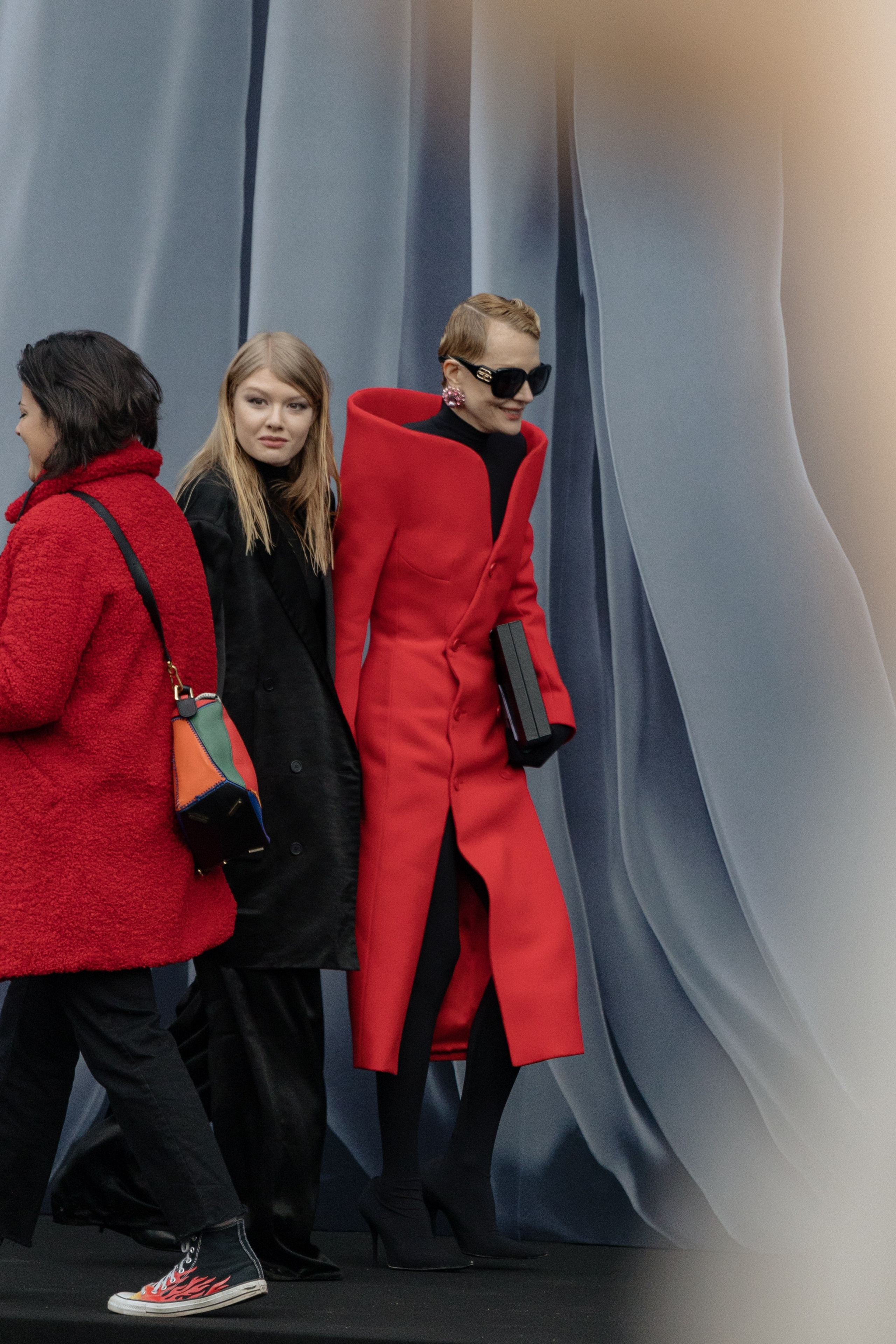 BALENCIAGA PFW WOMENSWEAR FALL-WINTER 24/25. Photographer in Milan Ivan Goncharov