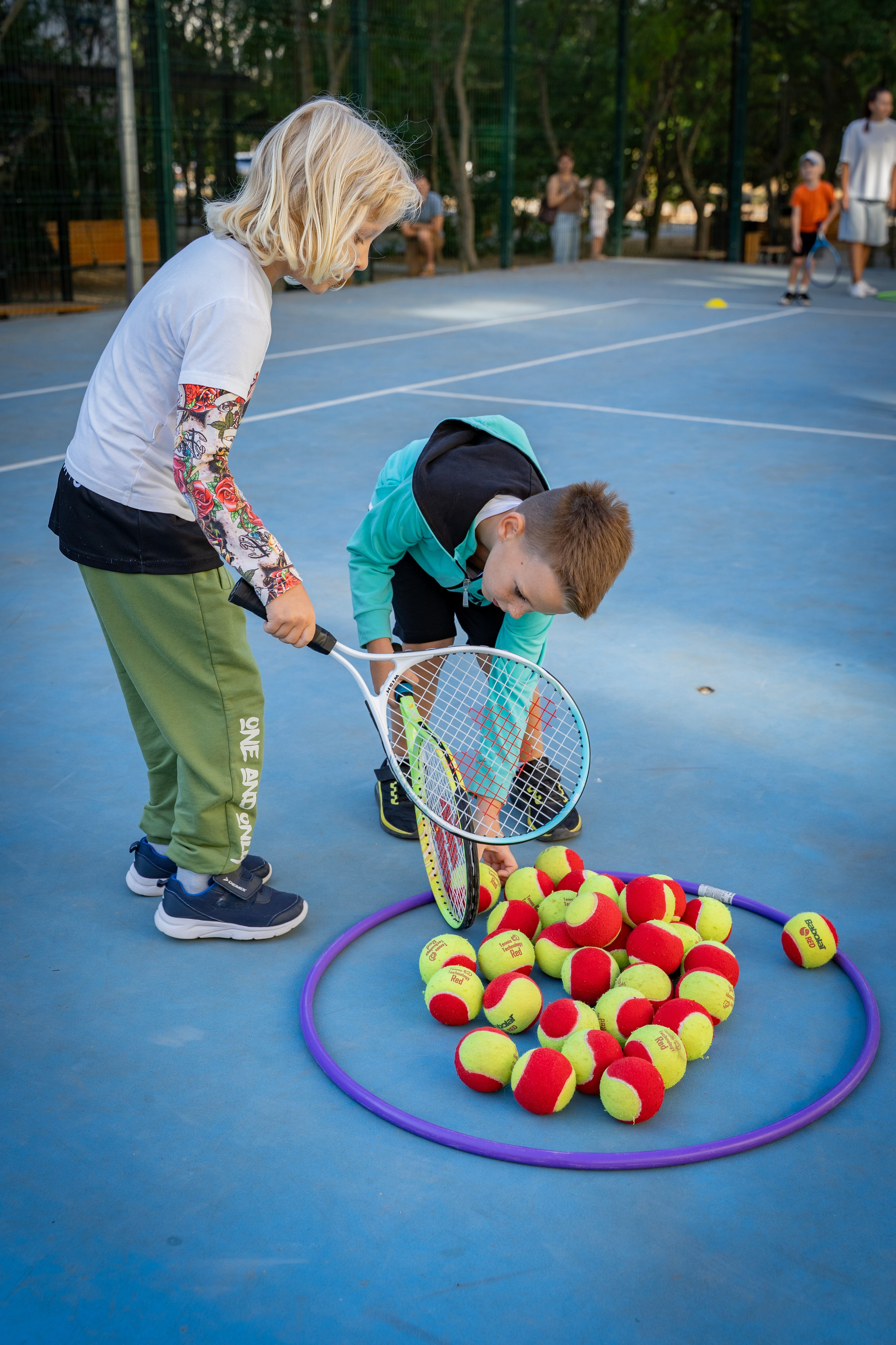 Федерация тенниса Севастополь. Малыши. Анастасия Дунаева. Фотограф в Севастополе