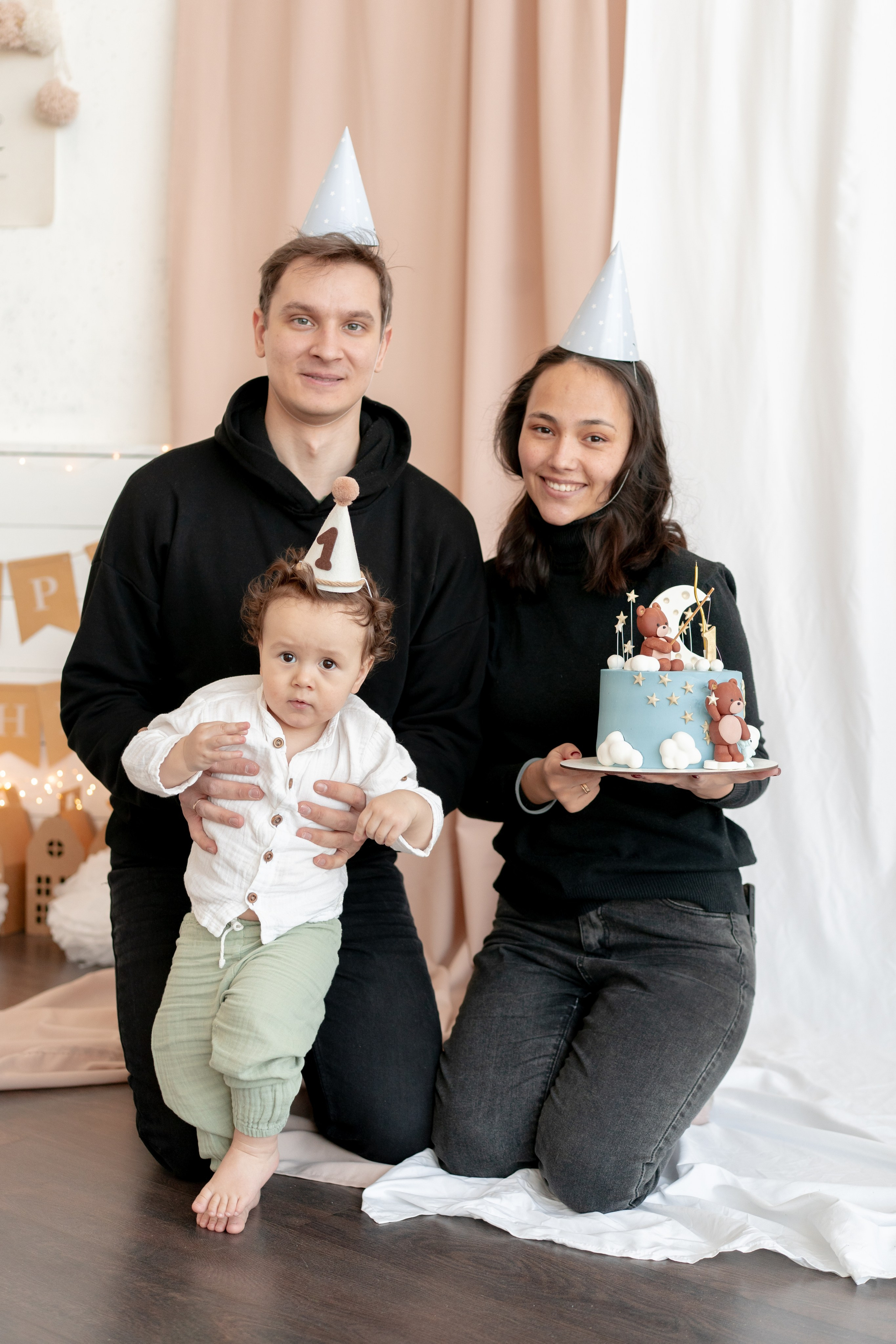 Марку 1 годик!. Детская, семейная фотостудия в Санкт-Петербурге ТЕПЛО