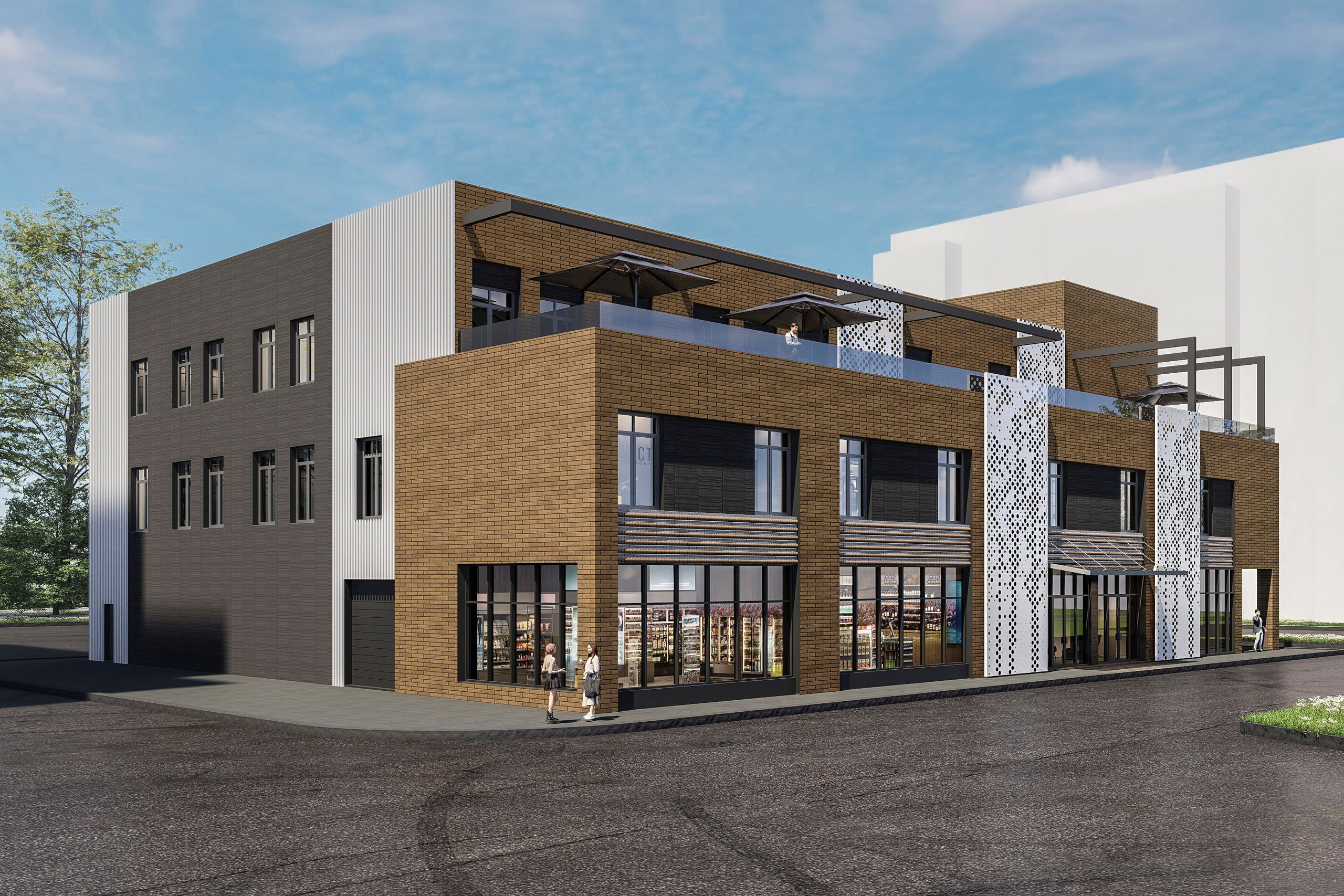 Фасад Сысоева. Архитектурно-дизайнерское бюро ROOMS