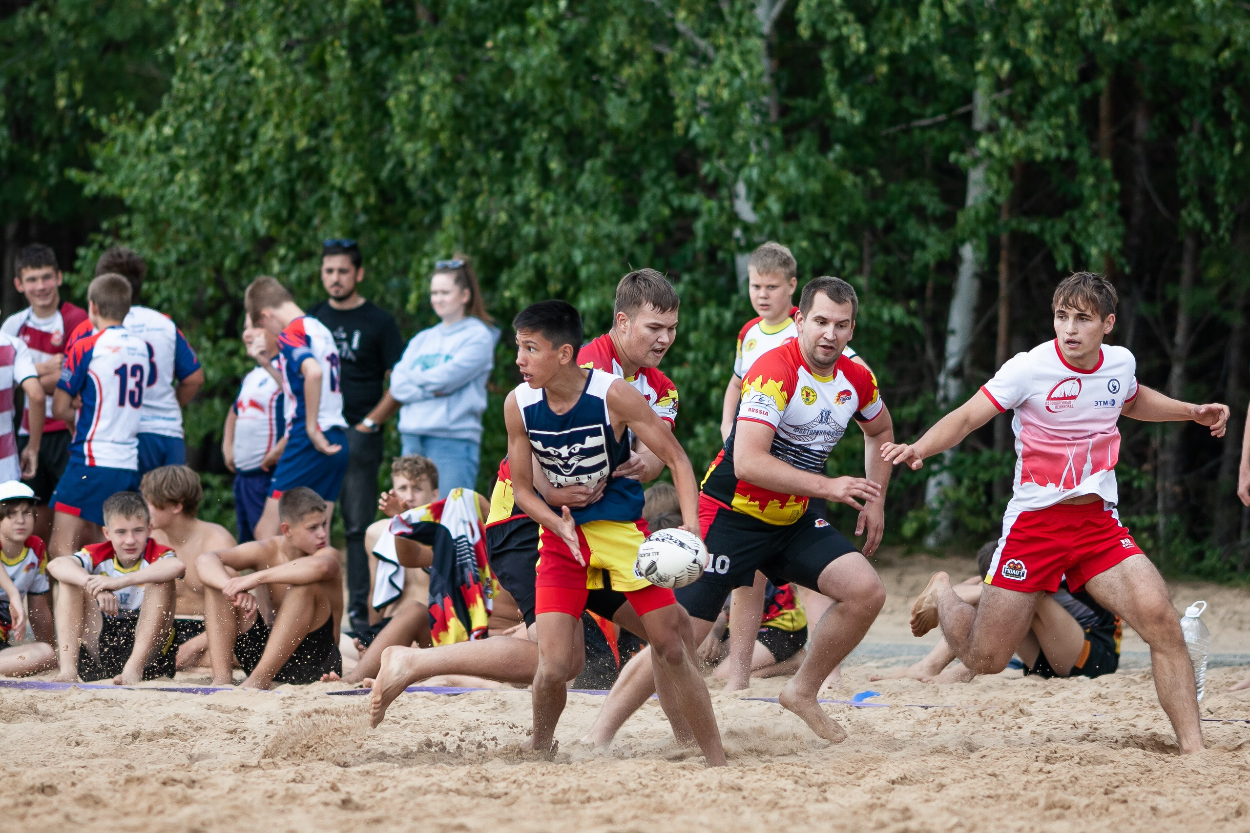 «Кубок «Молота» по пляжному Регби. Фотография
