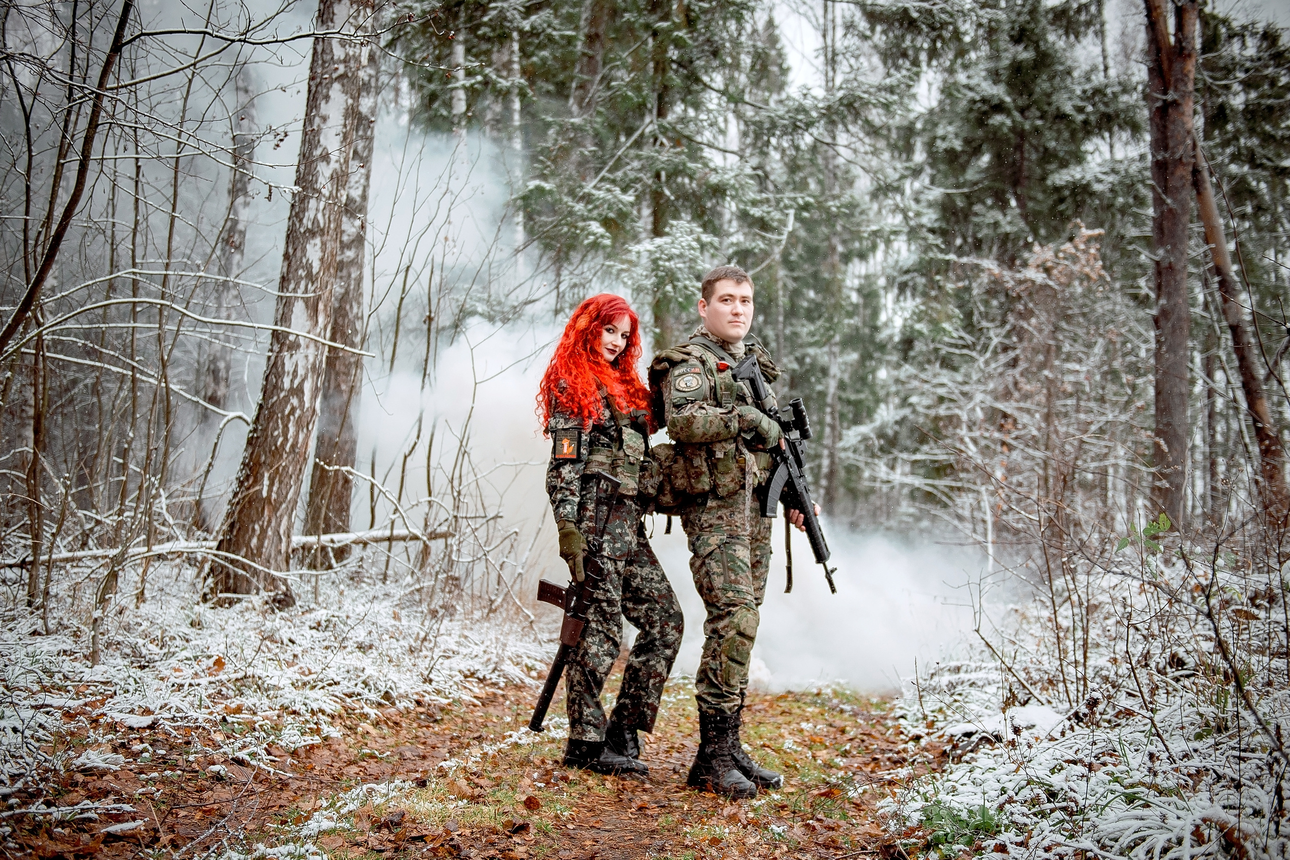 Фотосессия Love story в стиле милитари. Свадебный и семейный фотограф Виктория Носачёва. Щелково, Москва и МО