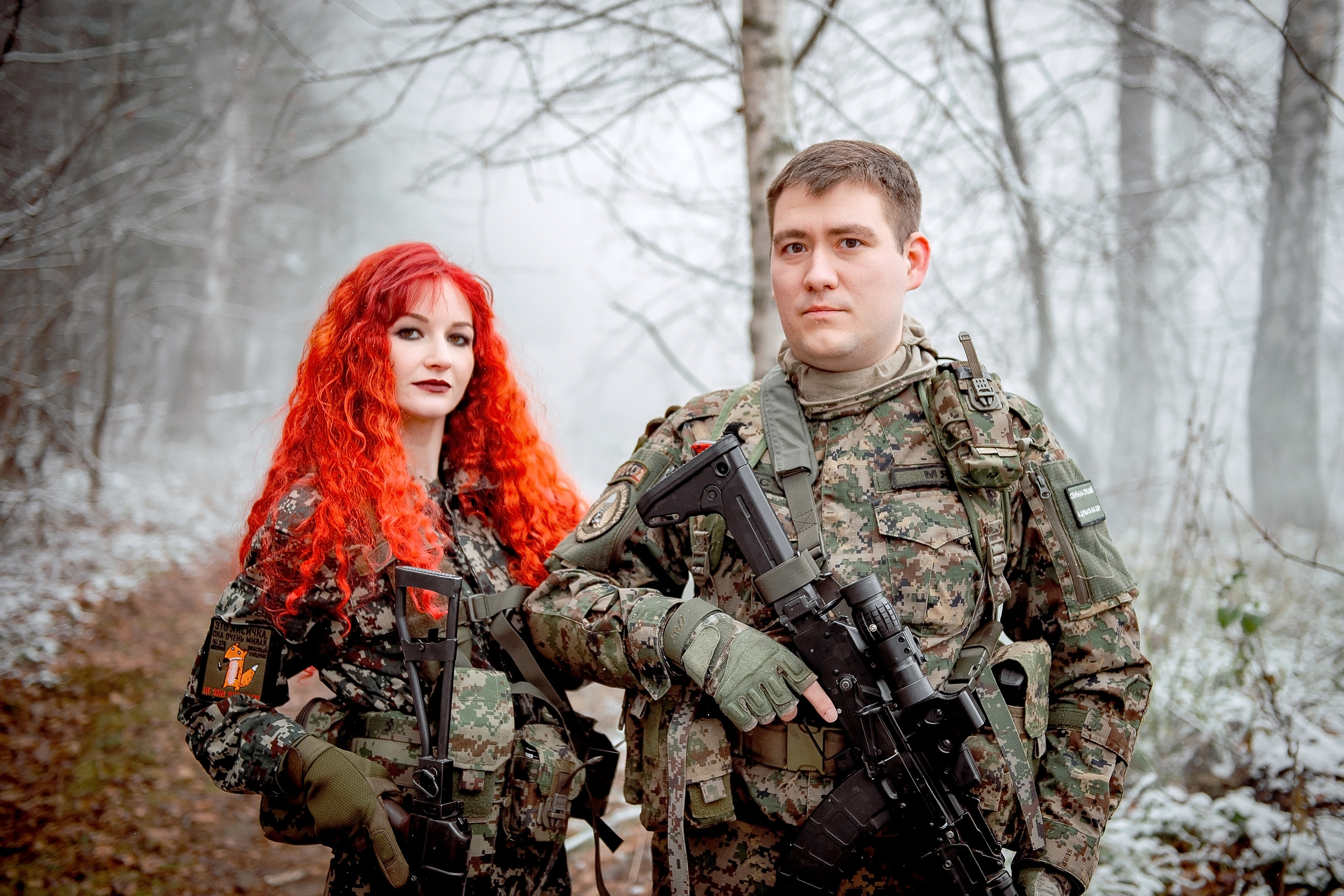 Фотосессия Love story в стиле милитари. Свадебный и семейный фотограф Виктория Носачёва. Щелково, Москва и МО