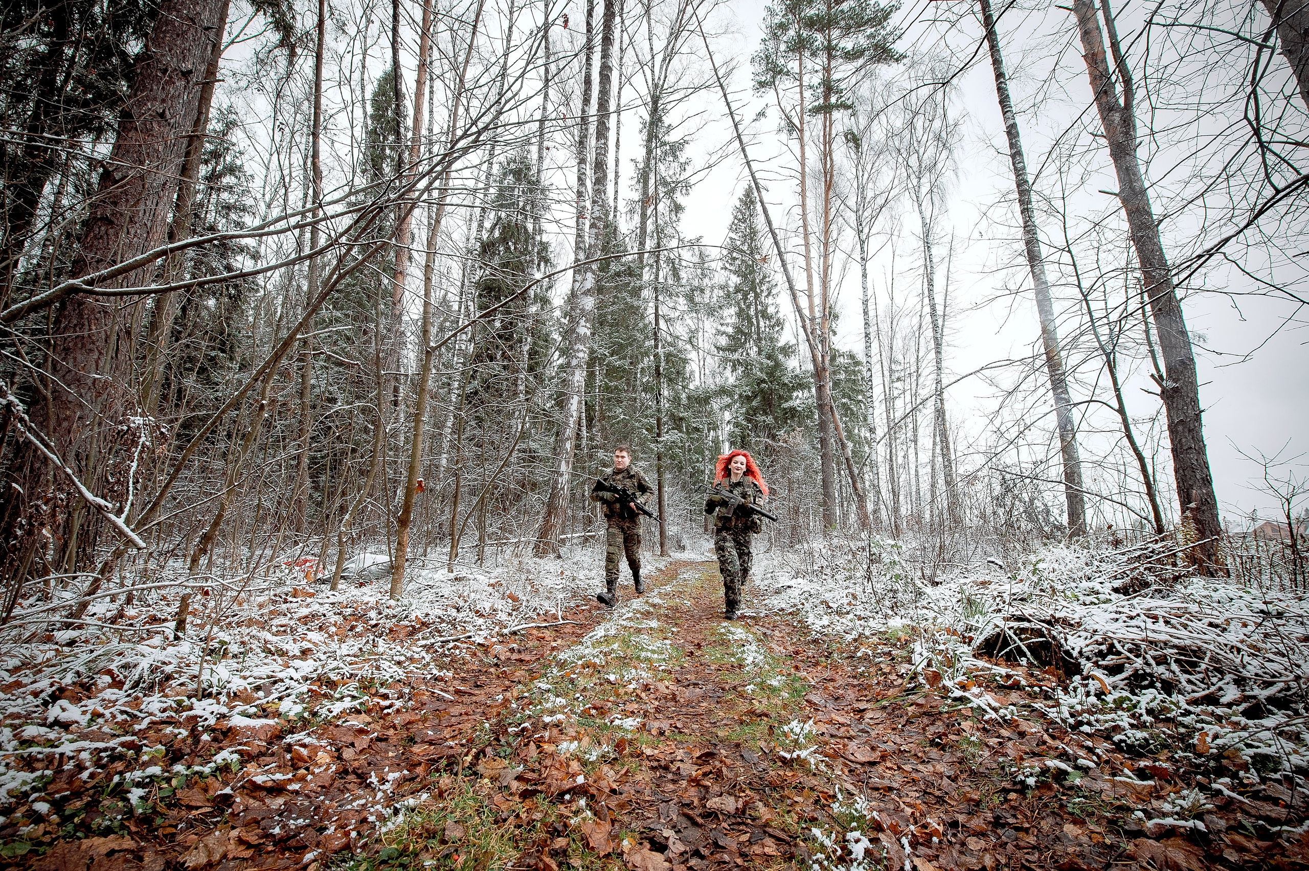 Фотосессия Love story в стиле милитари. Свадебный и семейный фотограф Виктория Носачёва. Щелково, Москва и МО