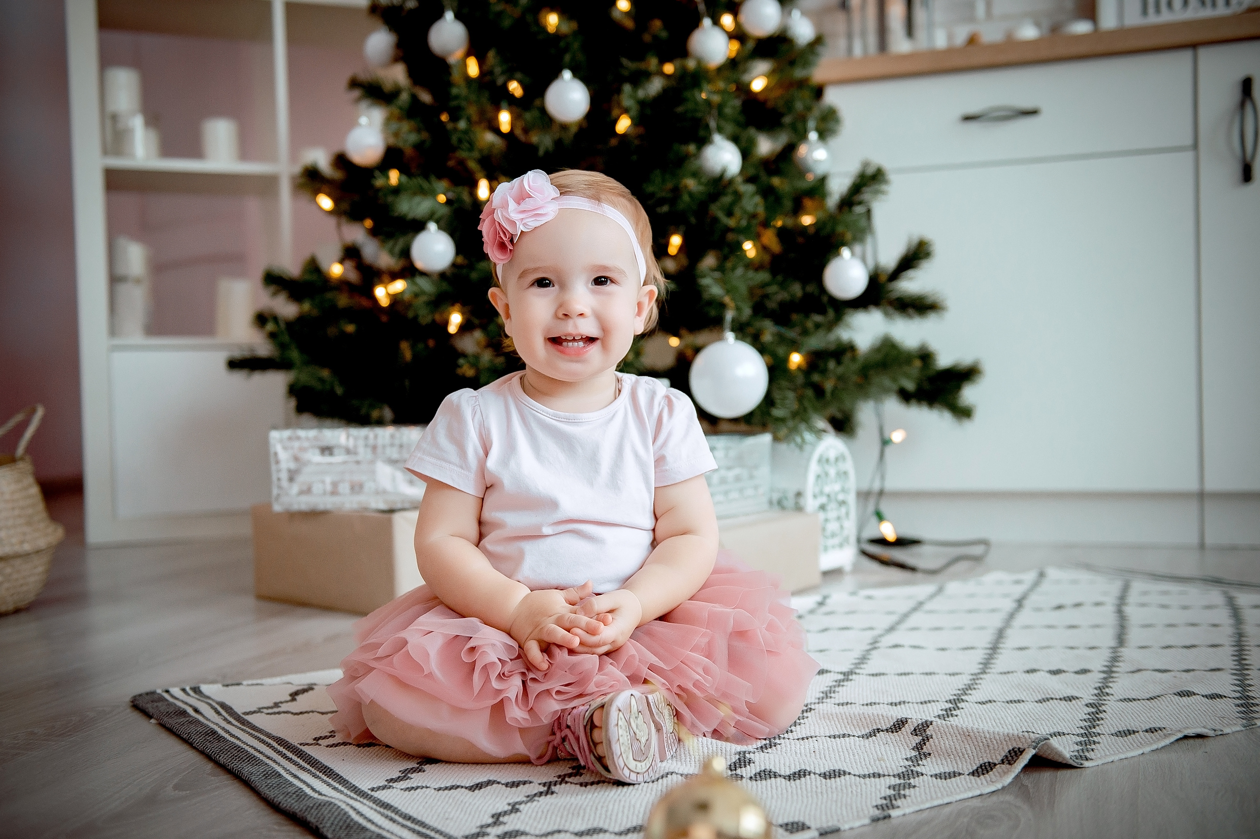 Семейная новогодняя фотосессия во Фрязино в фотостудии. Свадебный и семейный фотограф Виктория Носачёва. Щелково, Москва и МО