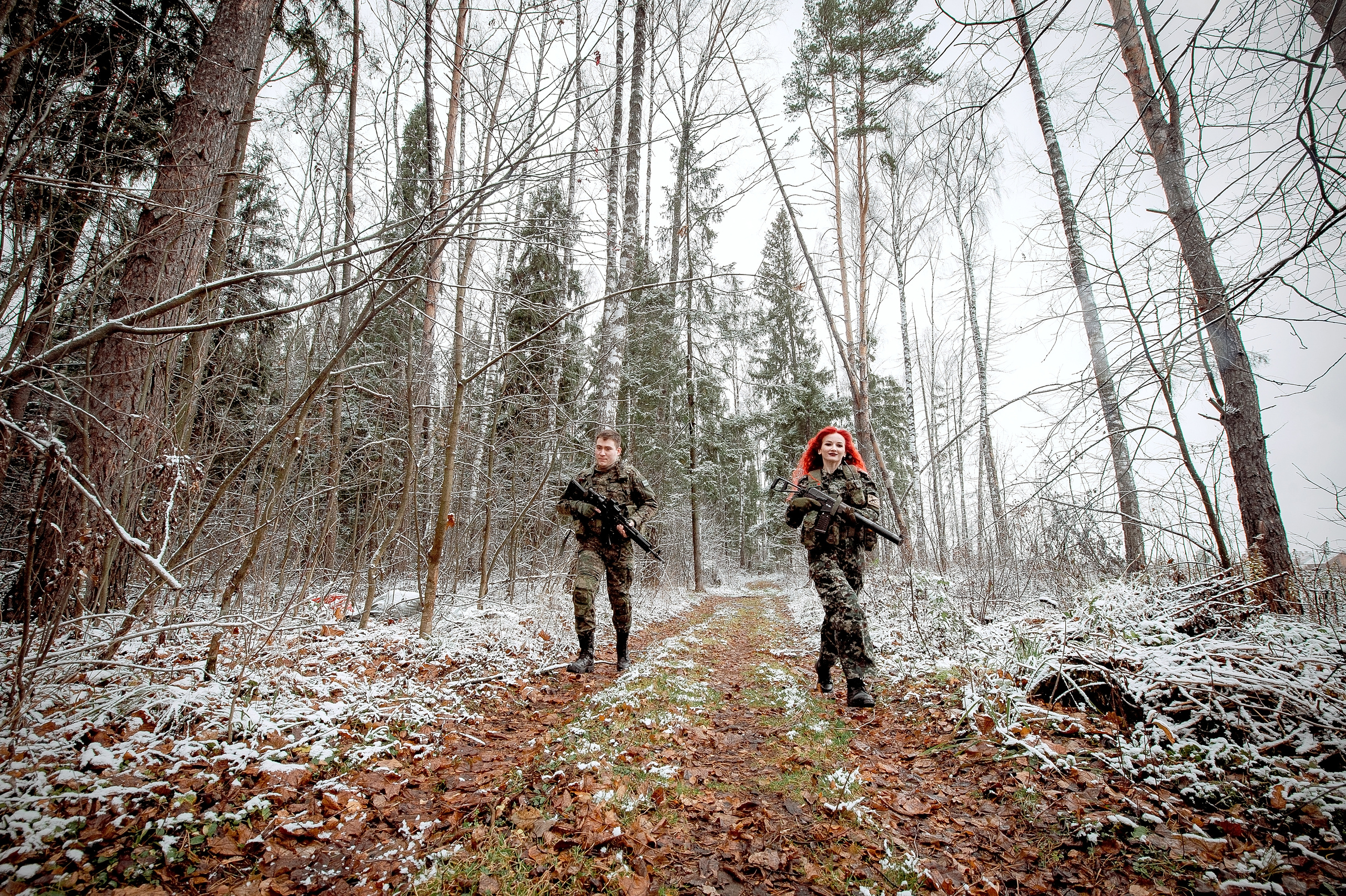 Фотосессия Love story в стиле милитари. Свадебный и семейный фотограф Виктория Носачёва. Щелково, Москва и МО
