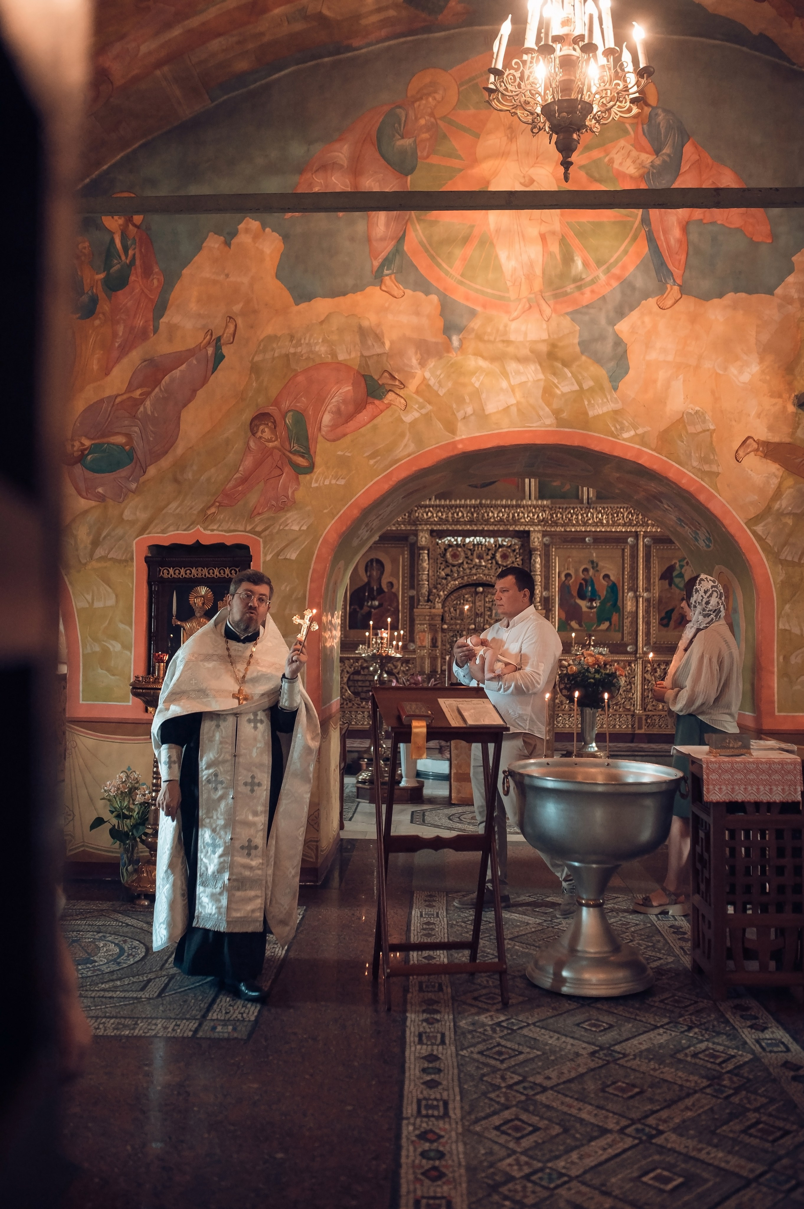 Таинство Крещения Спасо-Преображенский храм. Семейный фотограф Олеся Батурина Рязань