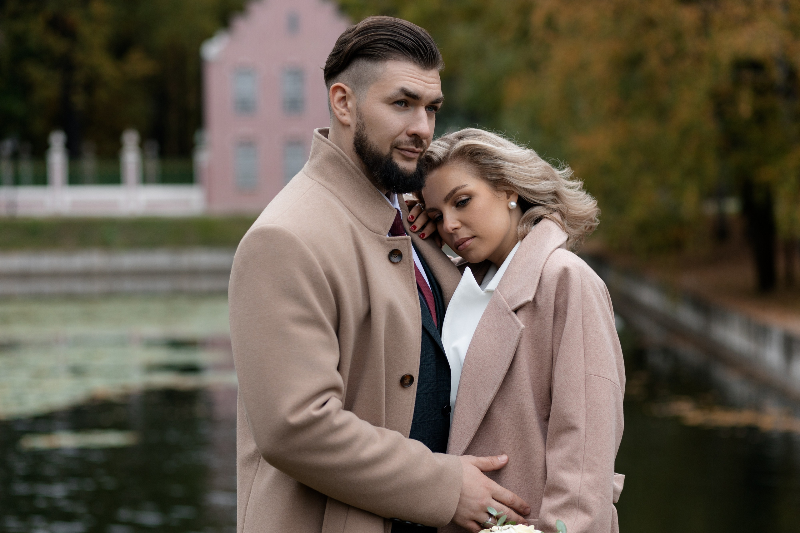 Даниил и Анастасия прогулка по Кусково. Свадебный фотограф в Москве