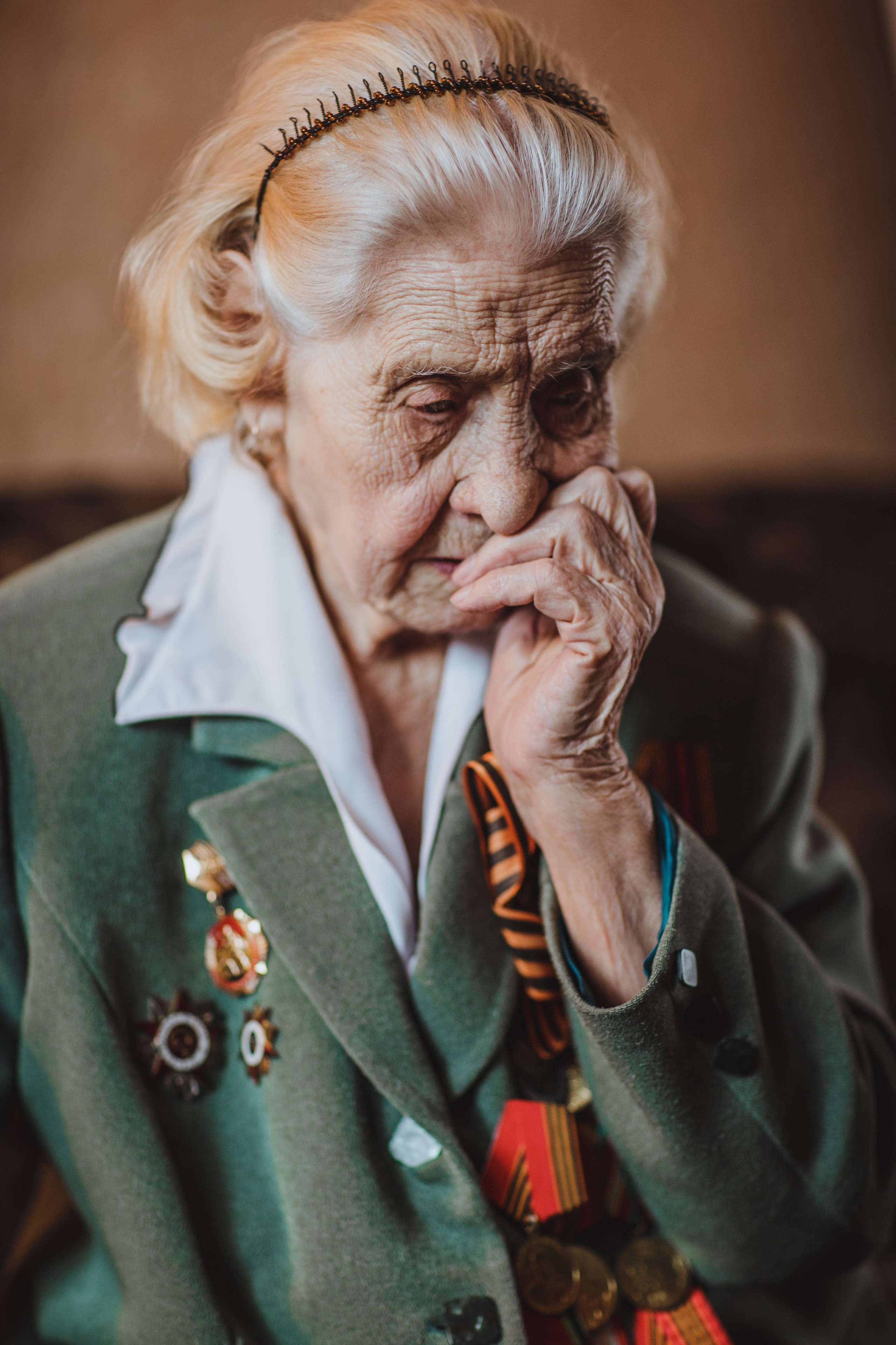 Ветеран Великой Отечественной Войны, портрет